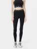 WOMEN - WOMEN'S MA RIBBED SEAMLESS LEGGING - Black sold by AMIRI