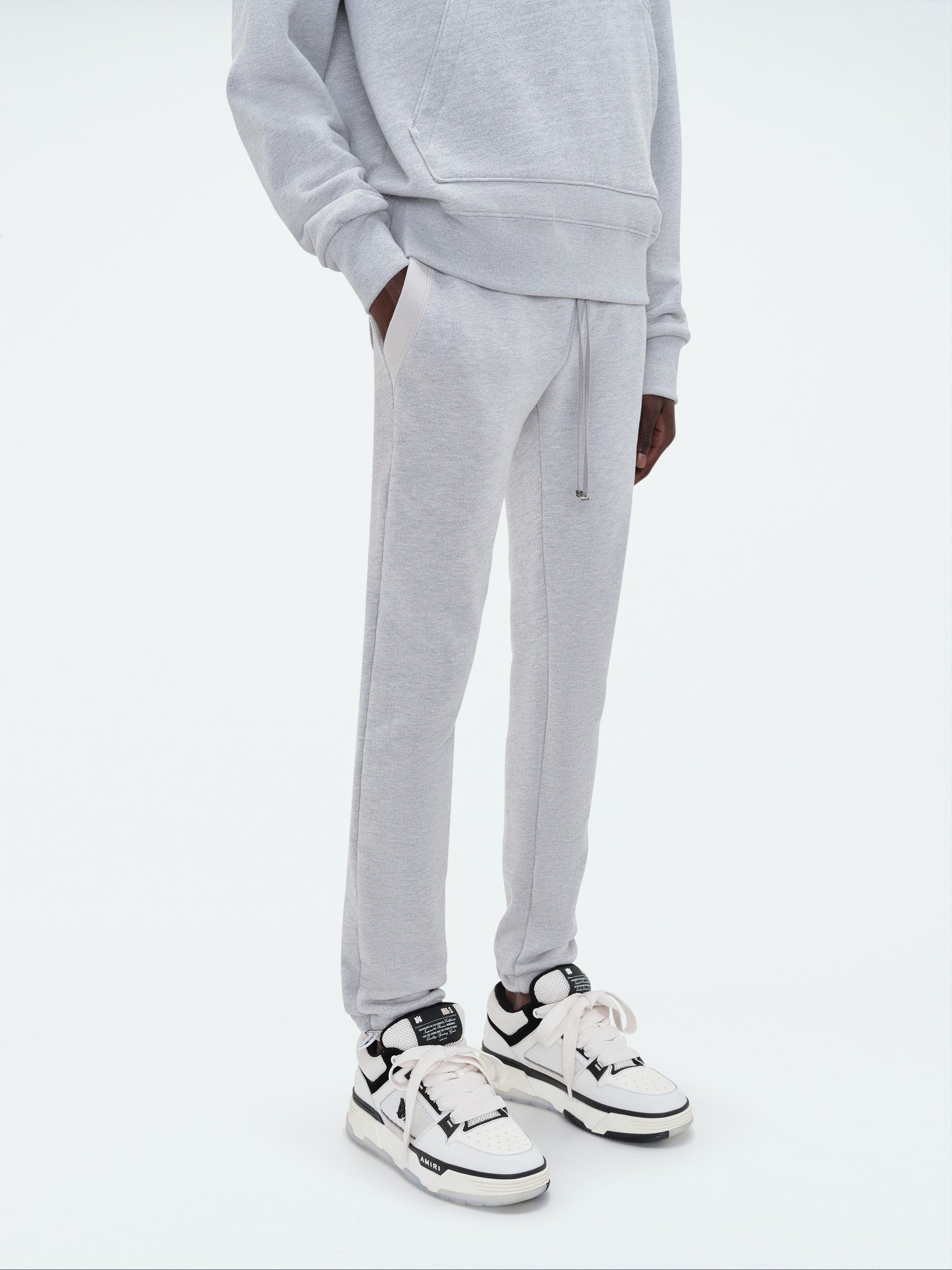 AMIRI STAGGERED SWEATPANT - HEATHER GREY sold by AMIRI product image thumbnail 4