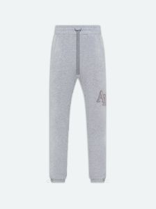AMIRI STAGGERED SWEATPANT - HEATHER GREY sold by AMIRI