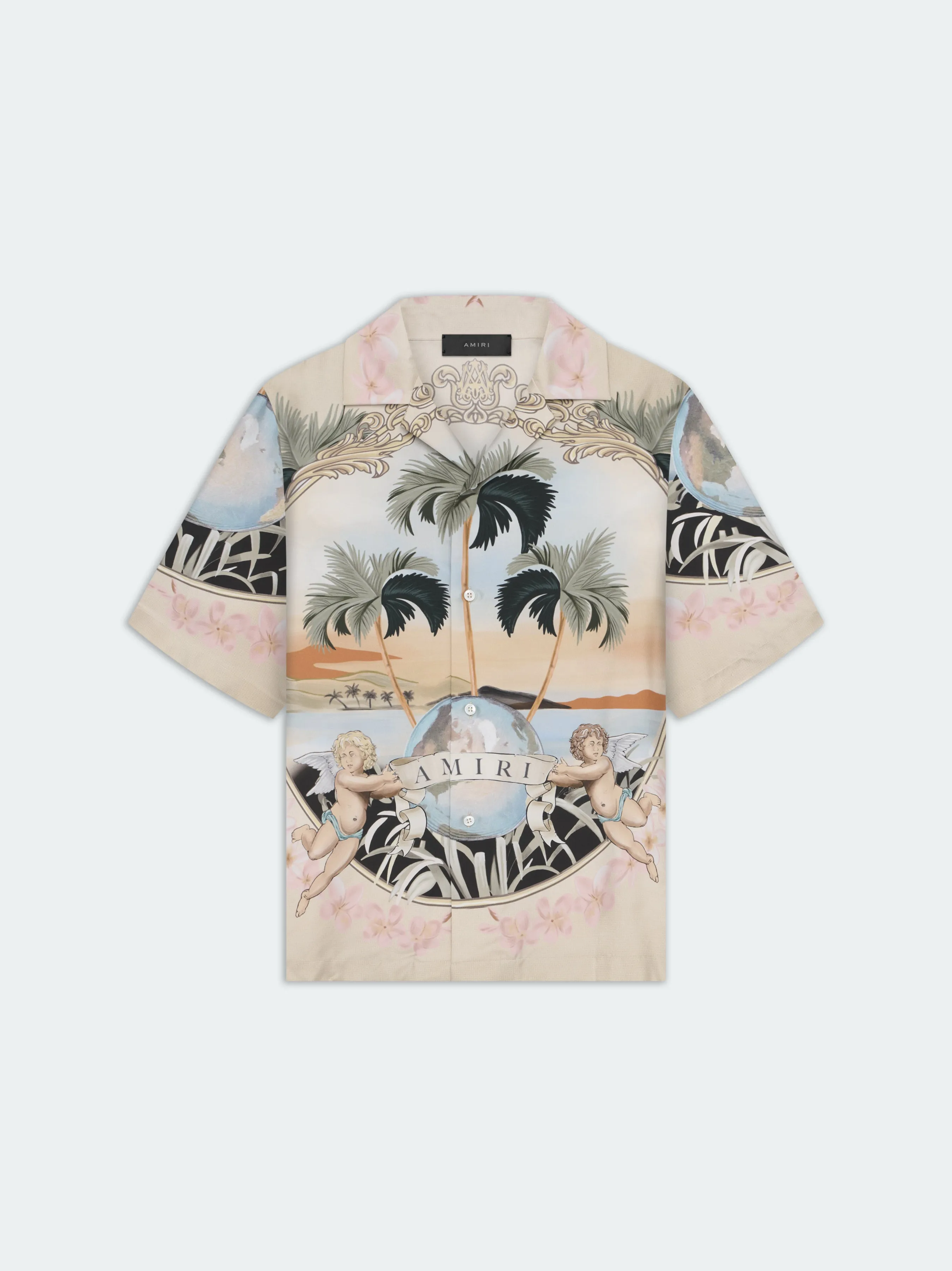 CHERUB SILK SHIRT - Multi sold by AMIRI