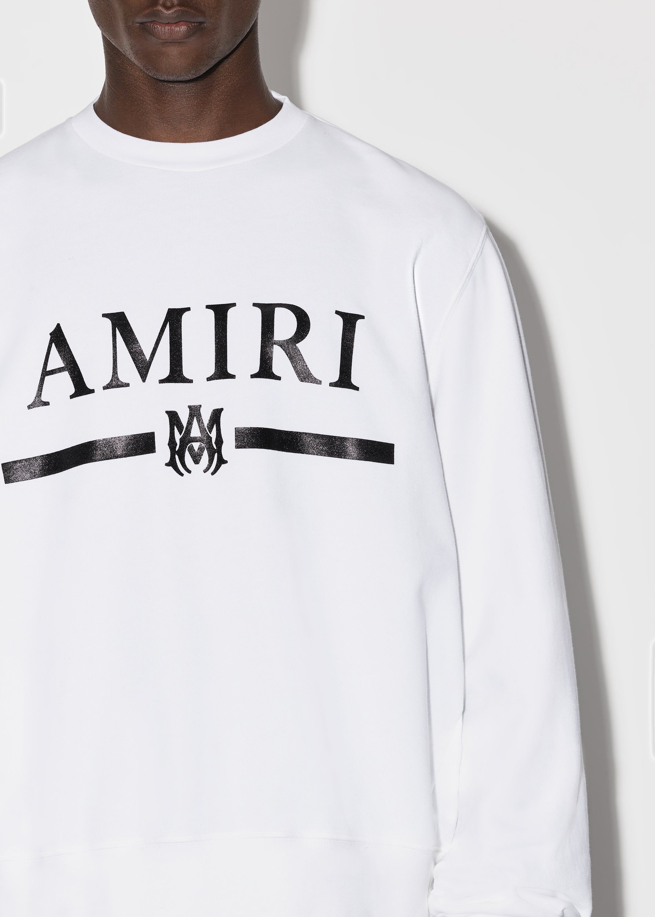 AMIRI M.A. BAR CREWNECK - WHITE sold by AMIRI product image thumbnail 5