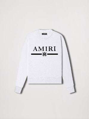 AMIRI M.A. BAR CREWNECK - WHITE made by AMIRI