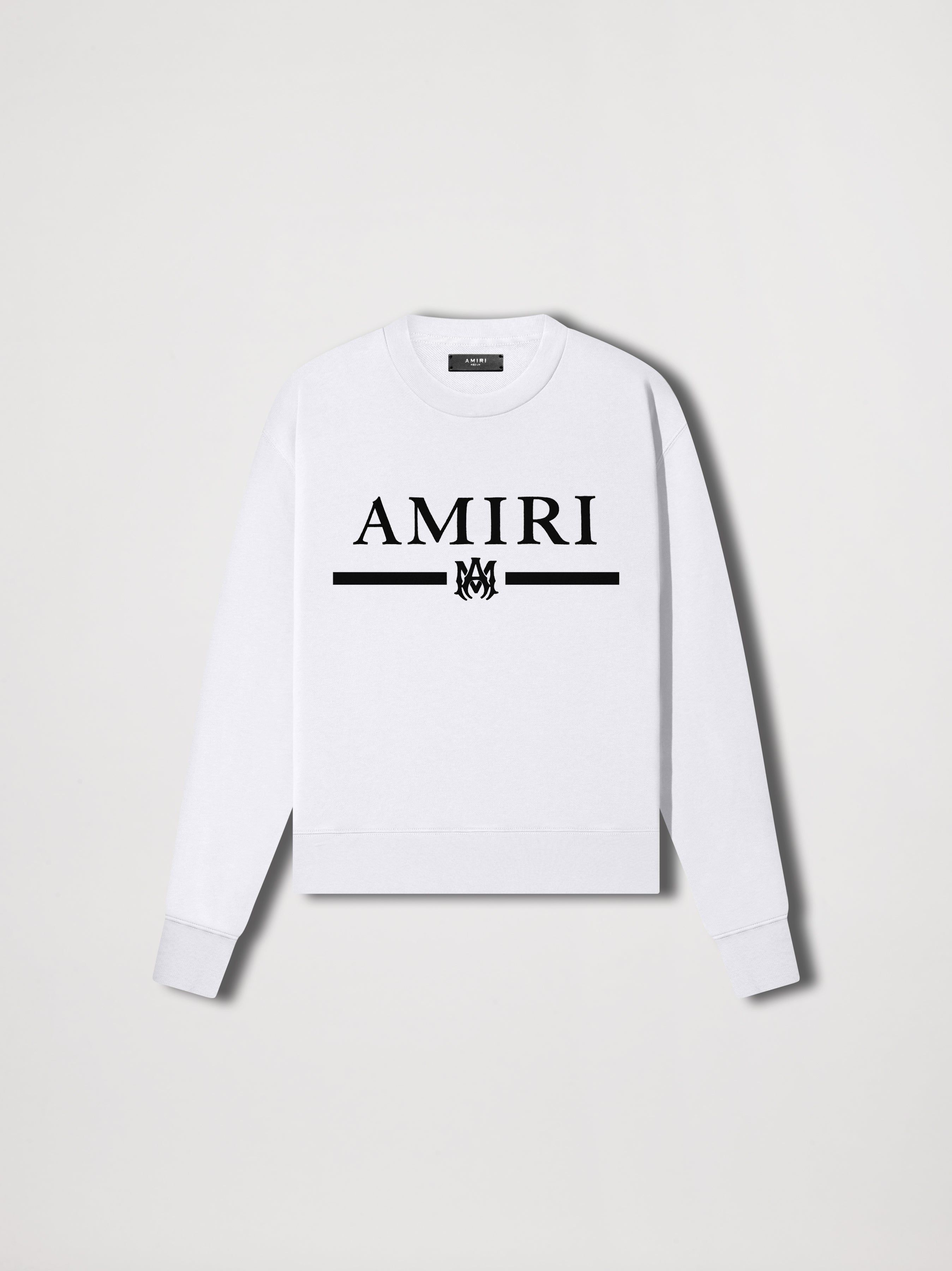 AMIRI M.A. BAR CREWNECK - WHITE sold by AMIRI