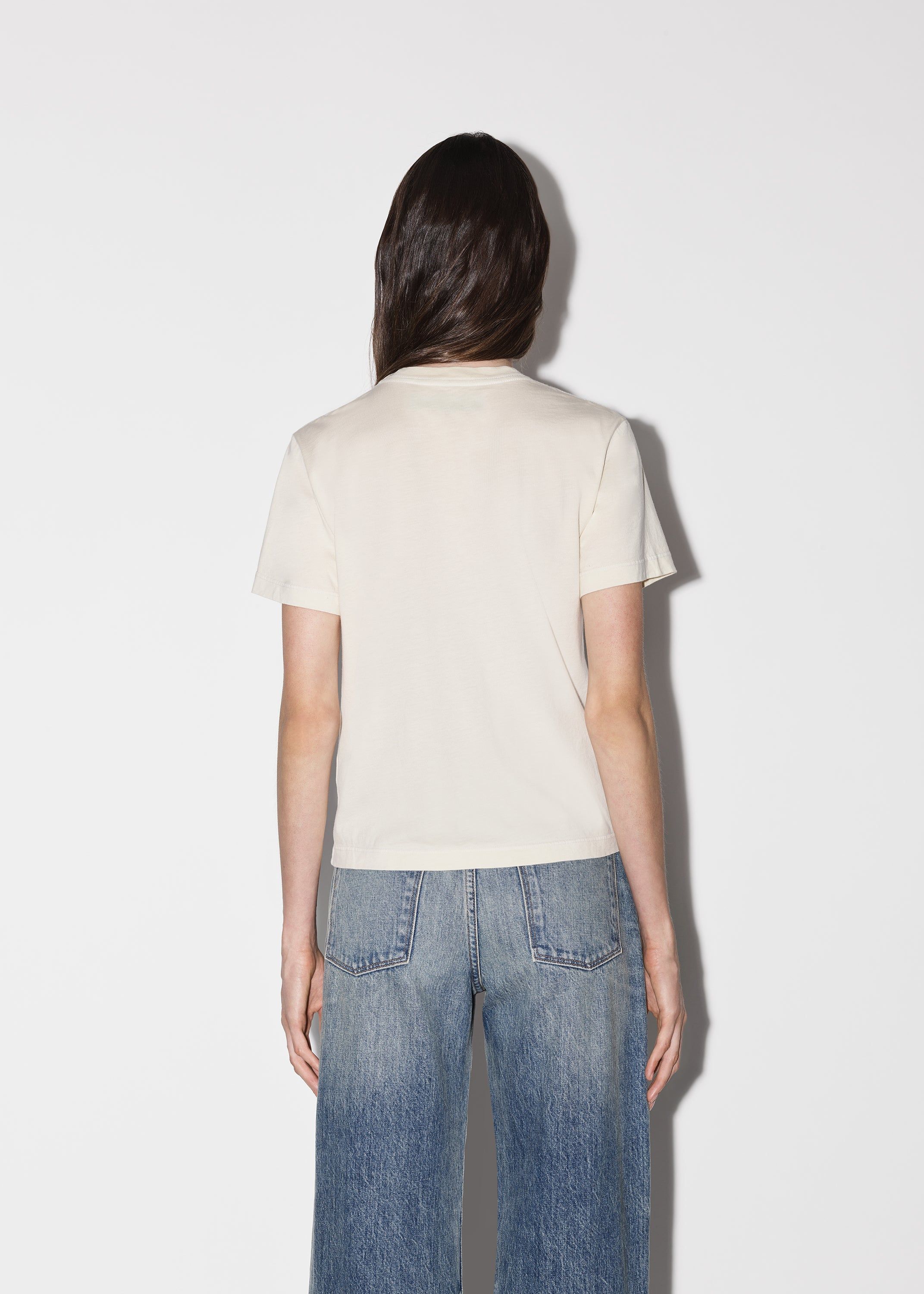 WOMEN - SLIM TEE - ALABASTER sold by AMIRI product image thumbnail 5