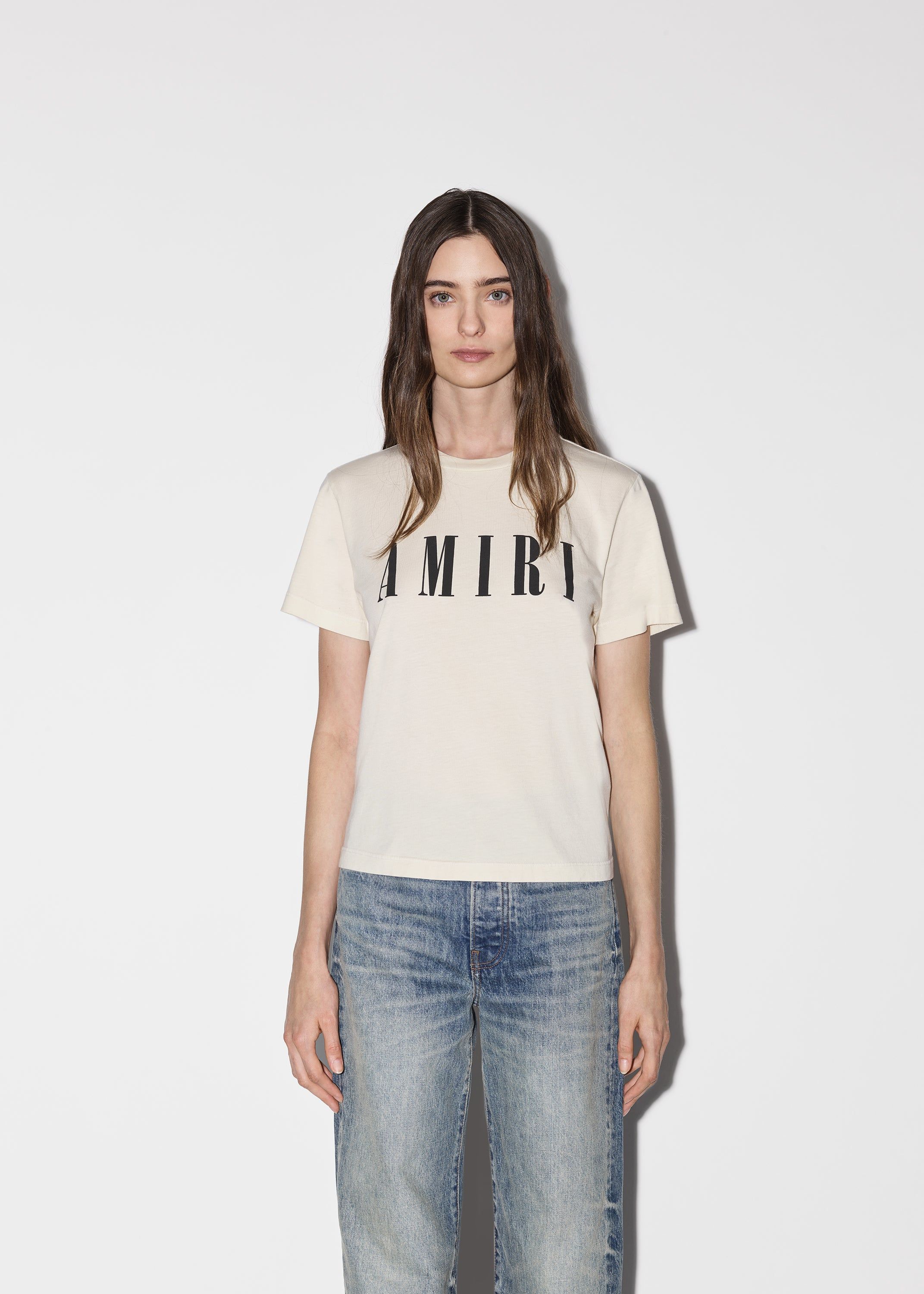 WOMEN - SLIM TEE - ALABASTER sold by AMIRI product image thumbnail 3