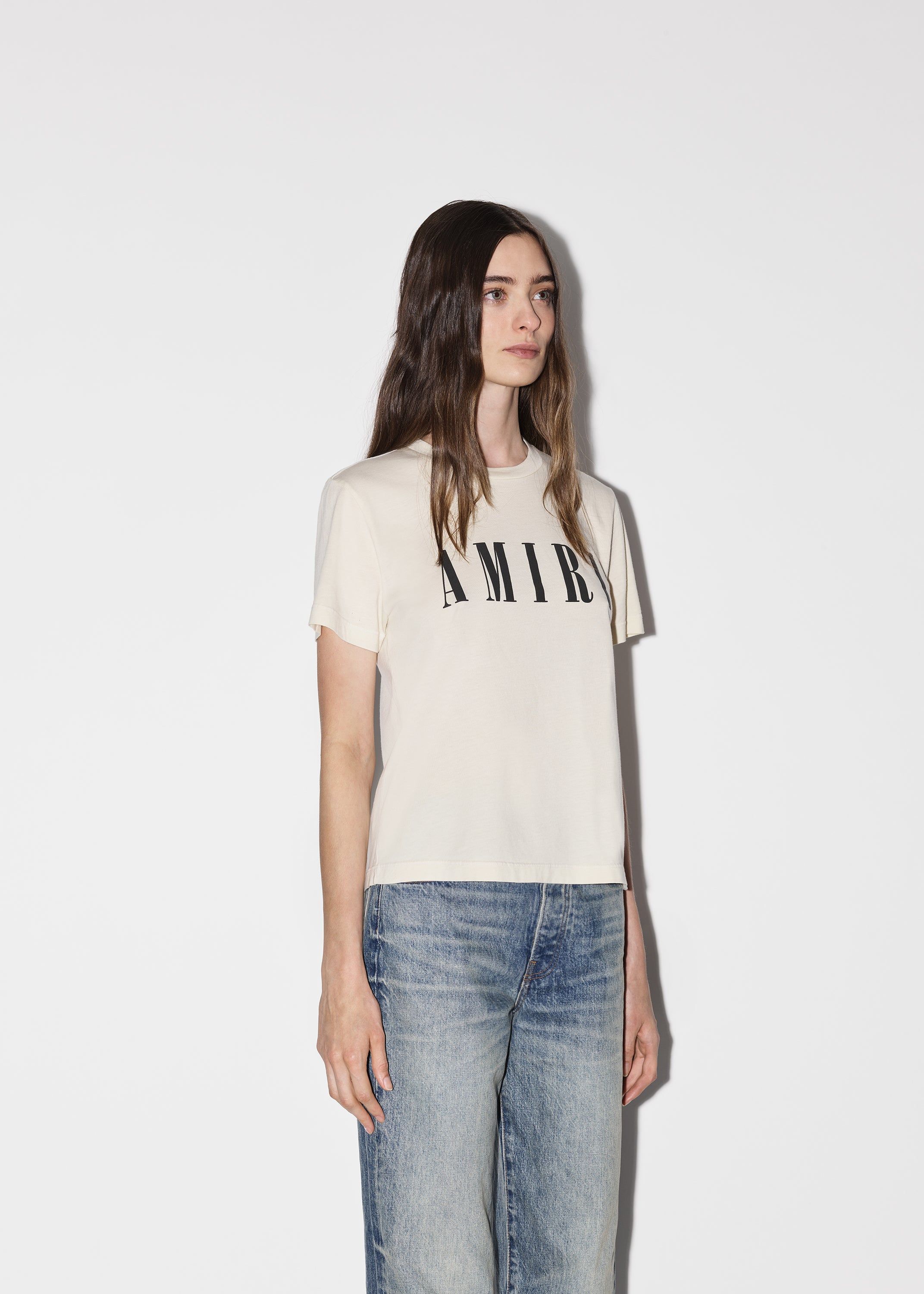 WOMEN - SLIM TEE - ALABASTER sold by AMIRI product image thumbnail 4