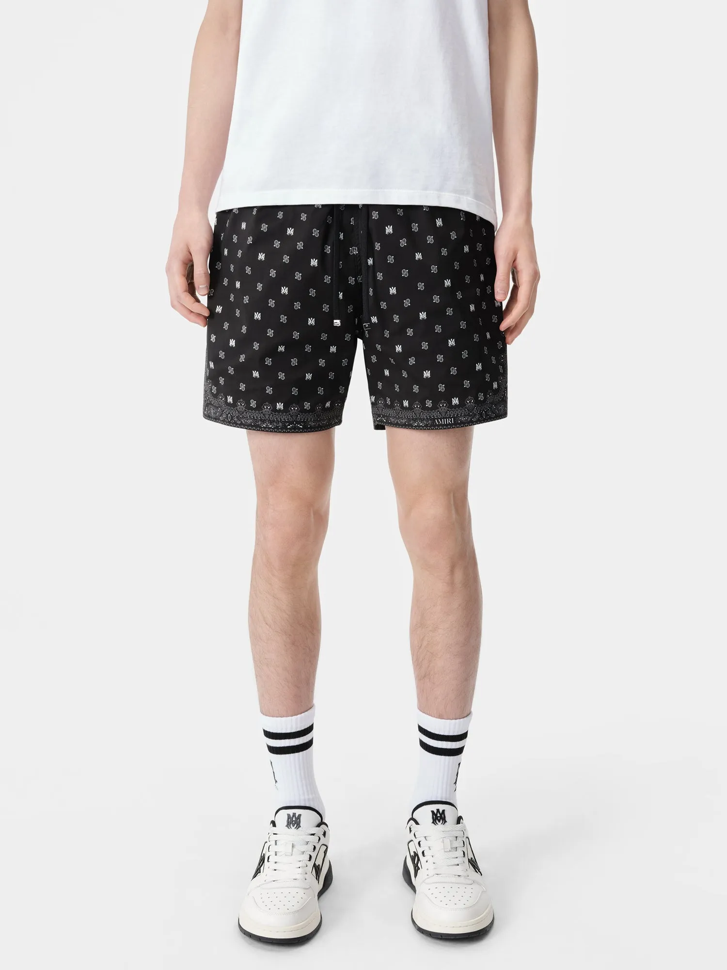 MA PAISLEY SWIM TRUNK - Black sold by AMIRI product image thumbnail 2