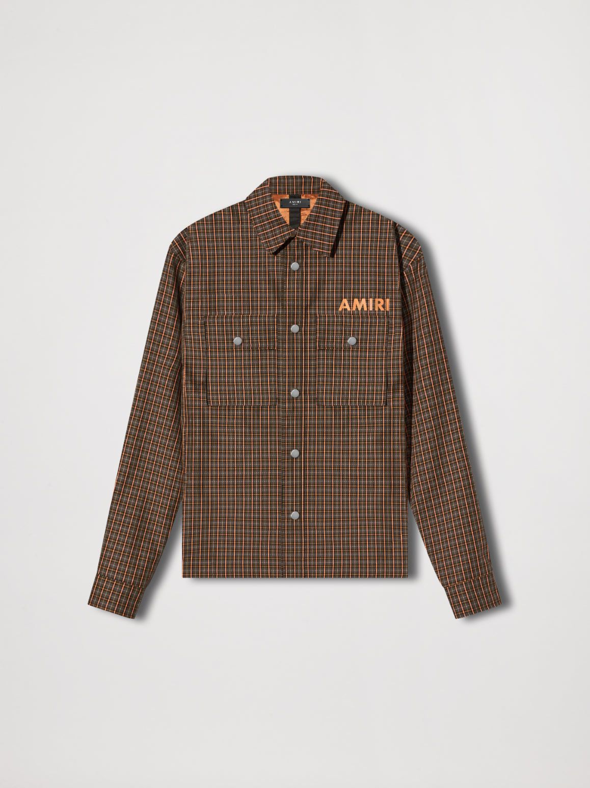 LOGO OVERSHIRT - ORANGE sold by AMIRI