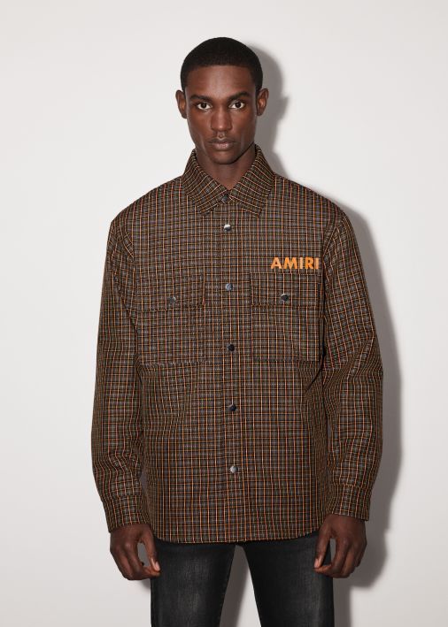 LOGO OVERSHIRT - ORANGE sold by AMIRI product image thumbnail 2