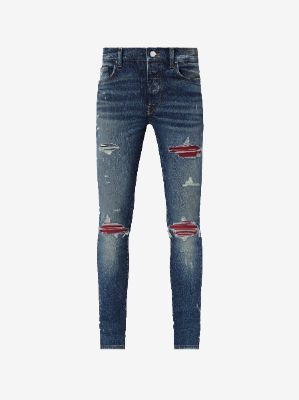 MX1 Ultra Suede Repair Jean - Classic Deep Indigo made by AMIRI