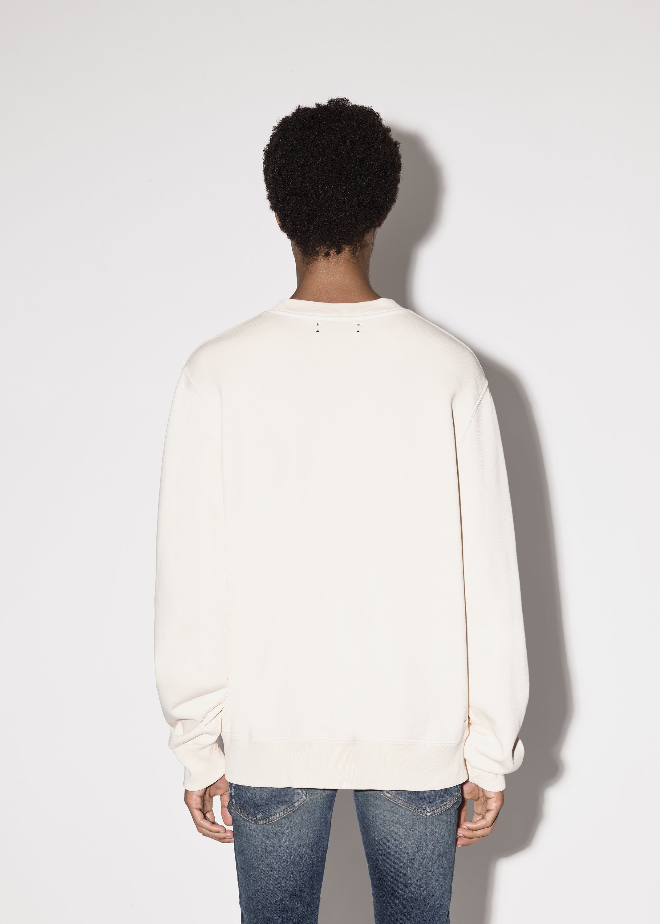 AMIRI RUM LABEL CREW - ALMOND sold by AMIRI product image thumbnail 4