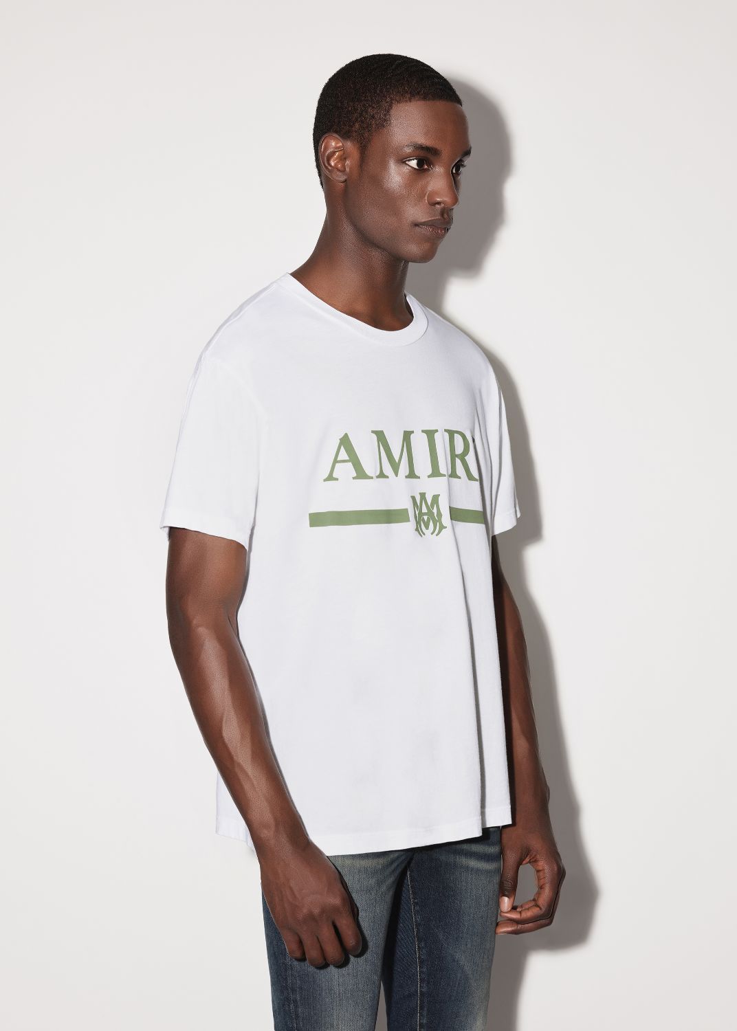 MA BAR LOGO TEE - WHITE sold by AMIRI product image thumbnail 3