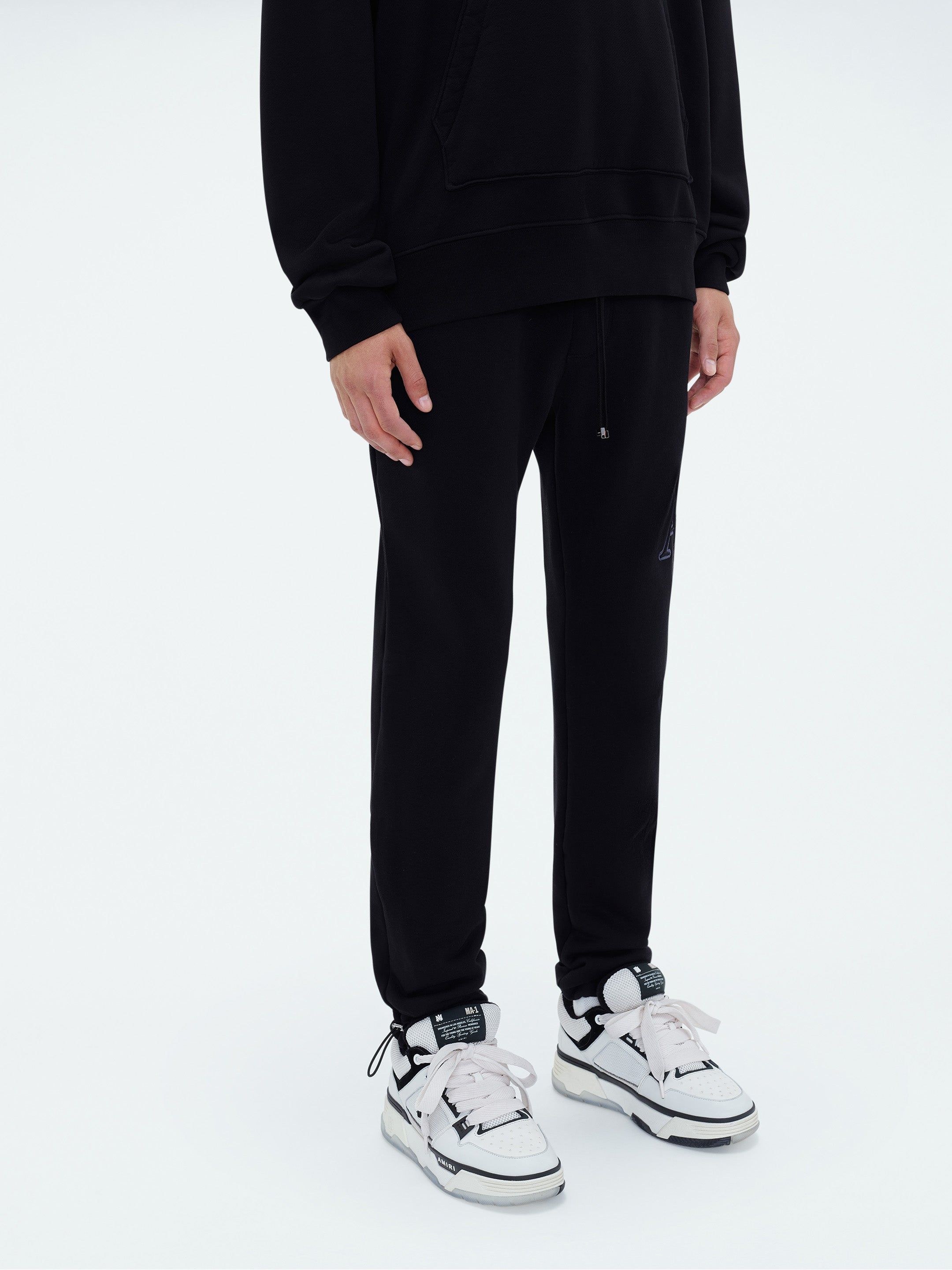 AMIRI STAGGERED SWEATPANT - BLACK sold by AMIRI product image thumbnail 4
