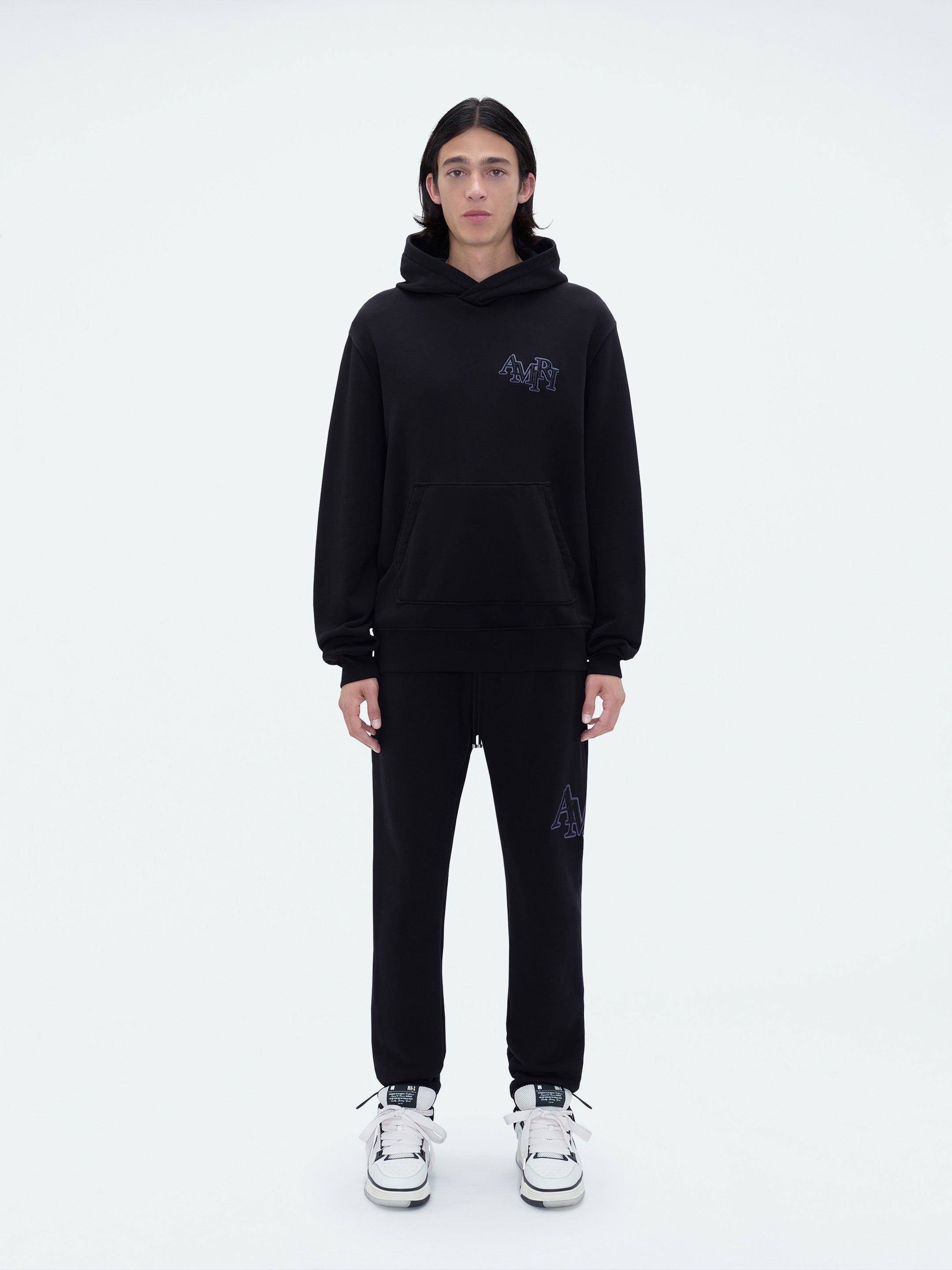 AMIRI STAGGERED SWEATPANT - BLACK sold by AMIRI product image thumbnail 2
