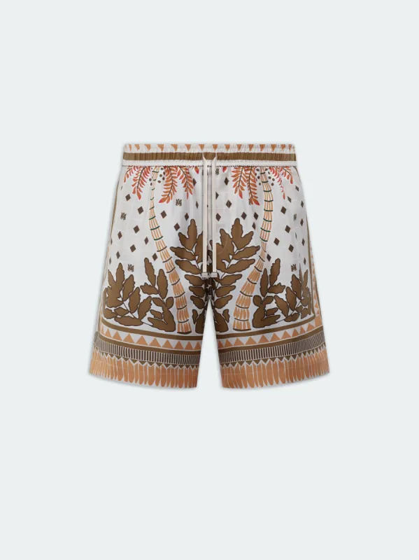 PALM TREE SHORT - Copper Brown sold by AMIRI