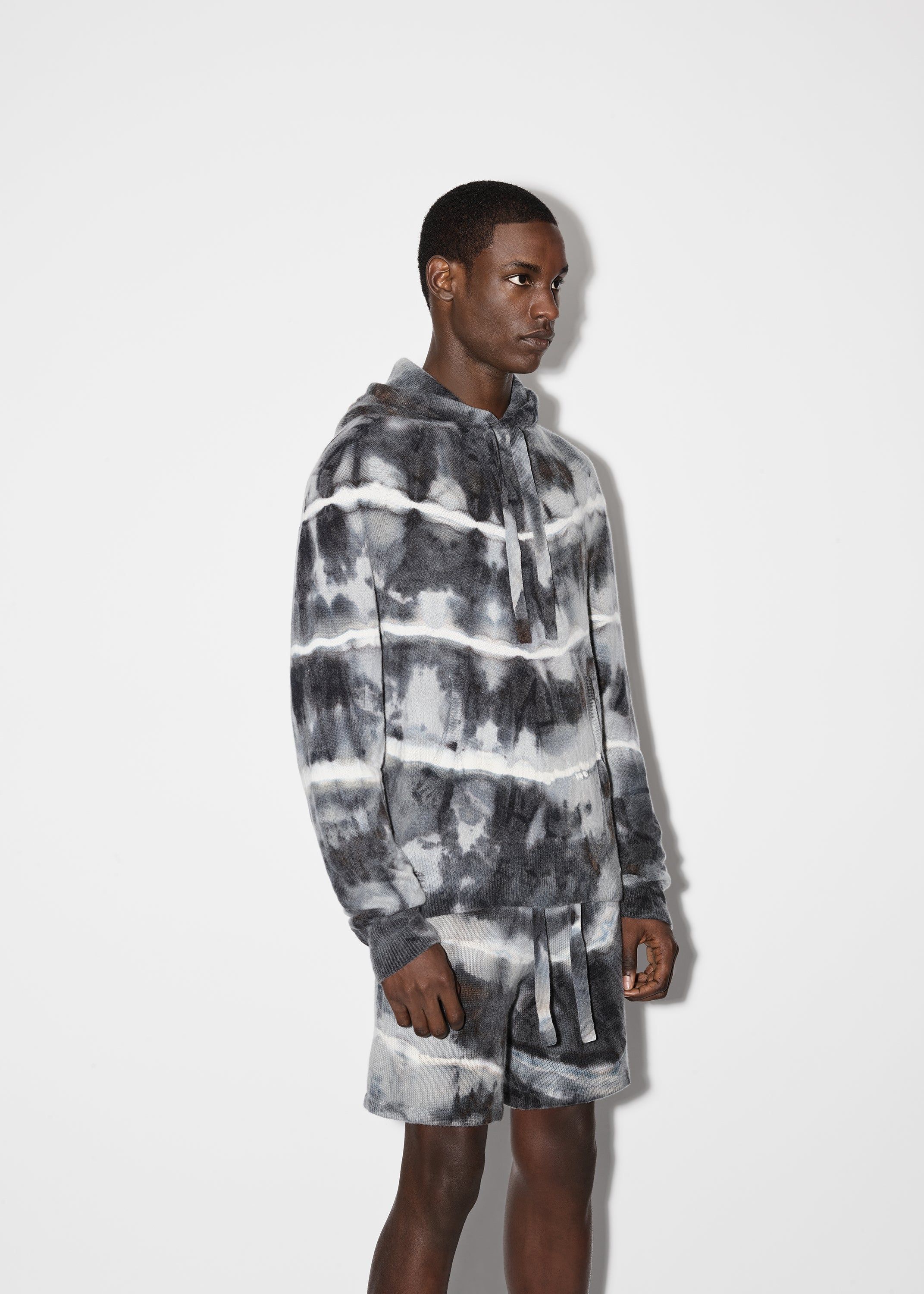 TIE DYE HOODIE - GREY TIE DYE sold by AMIRI product image thumbnail 3
