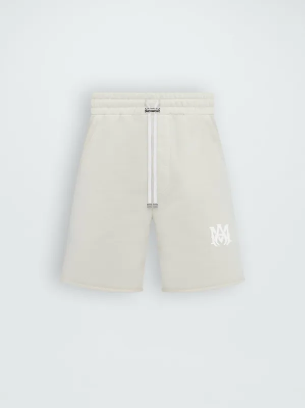 M.A. LOGO SHORT - ALABASTER sold by AMIRI