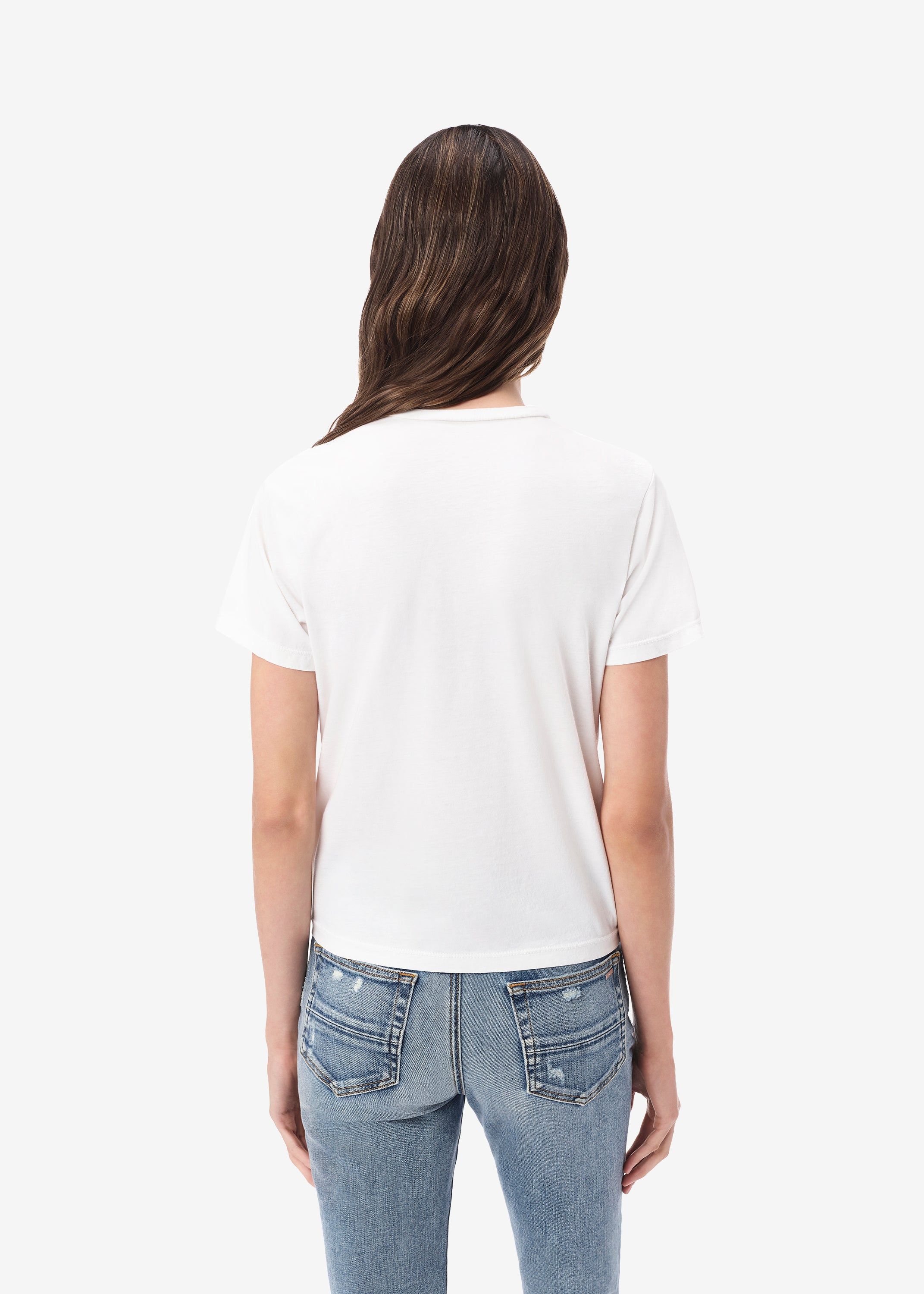 WOMEN - WOMEN'S AMIRI CORE LOGO TEE - WHITE sold by AMIRI product image thumbnail 4