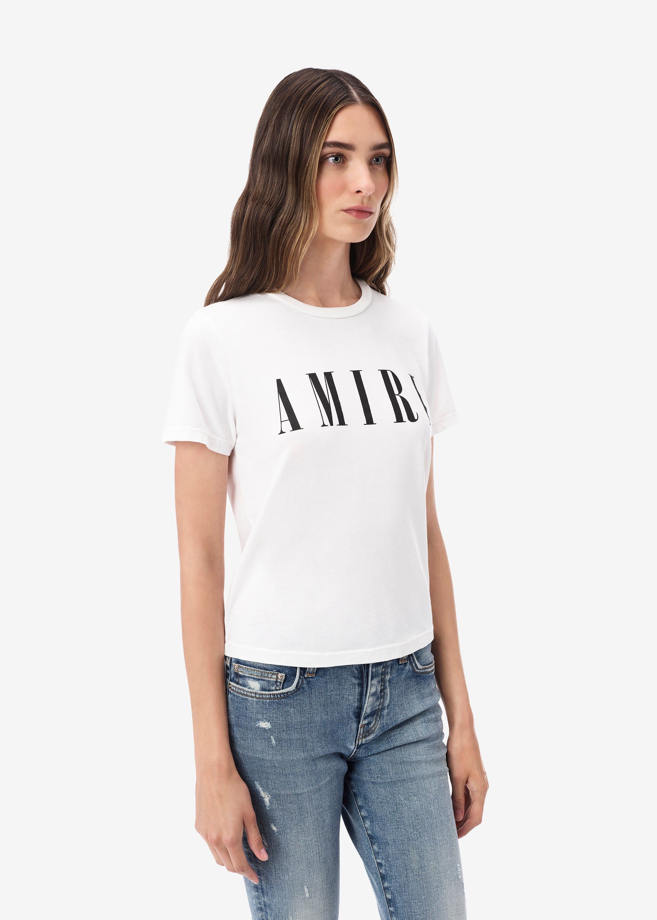 WOMEN - WOMEN'S AMIRI CORE LOGO TEE - WHITE sold by AMIRI product image thumbnail 3