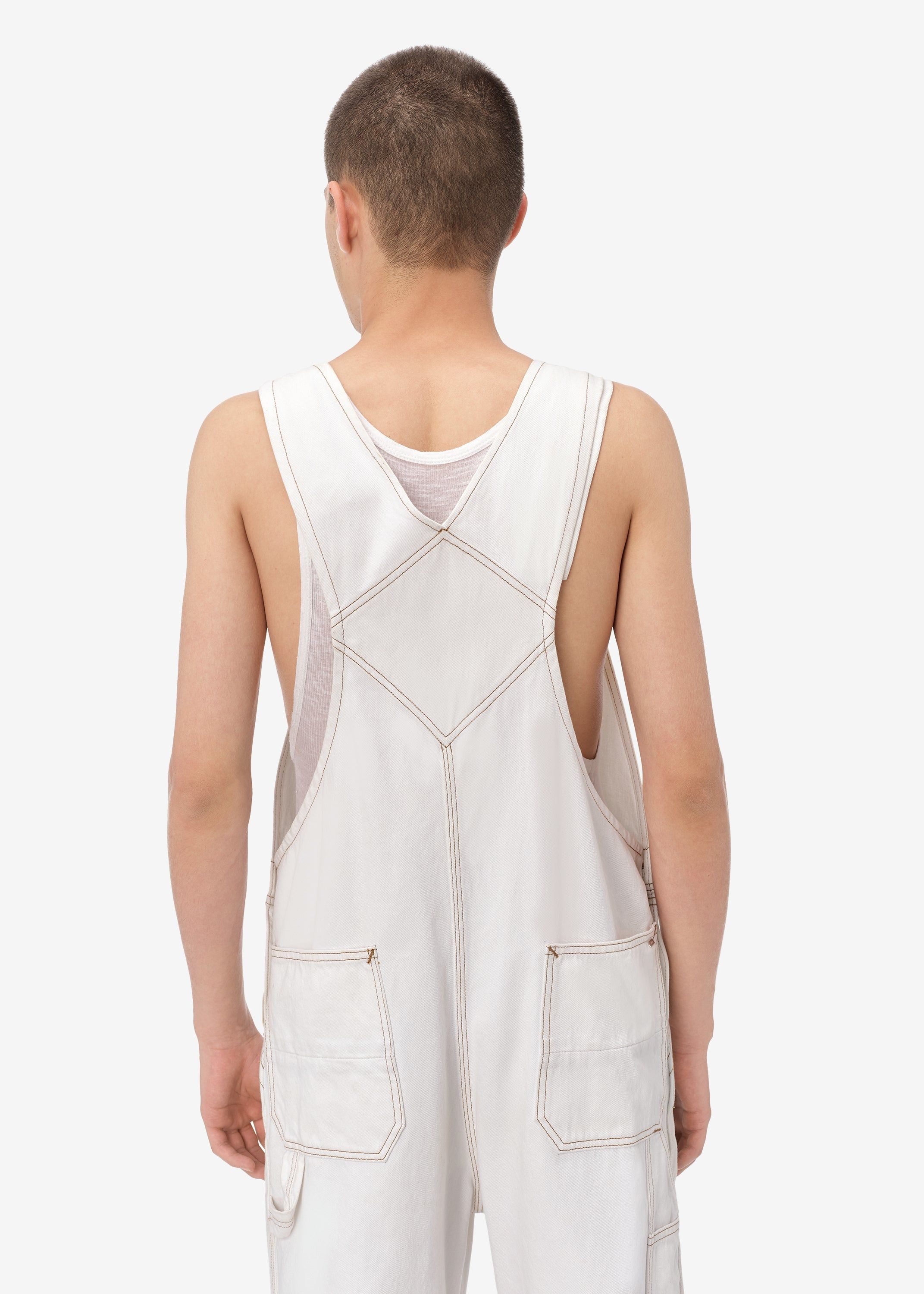 OVERALLS - WHITE sold by AMIRI product image thumbnail 7