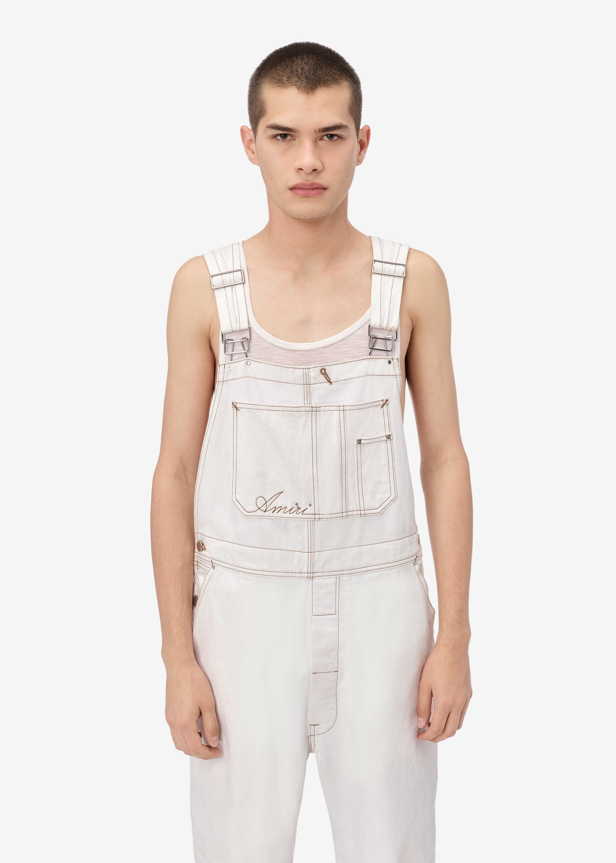 OVERALLS - WHITE sold by AMIRI product image thumbnail 4