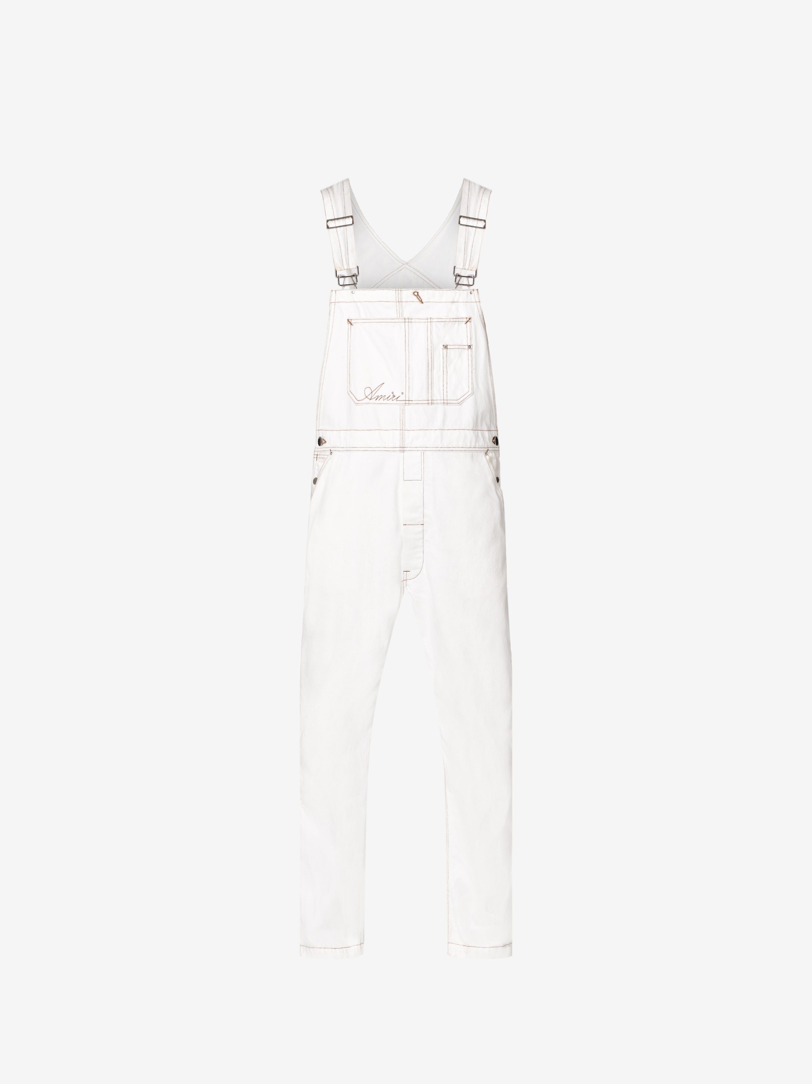OVERALLS - WHITE sold by AMIRI
