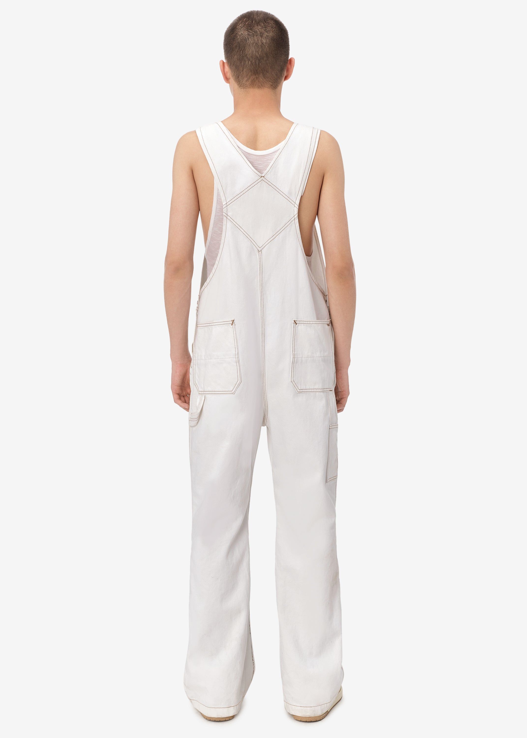 OVERALLS - WHITE sold by AMIRI product image thumbnail 8