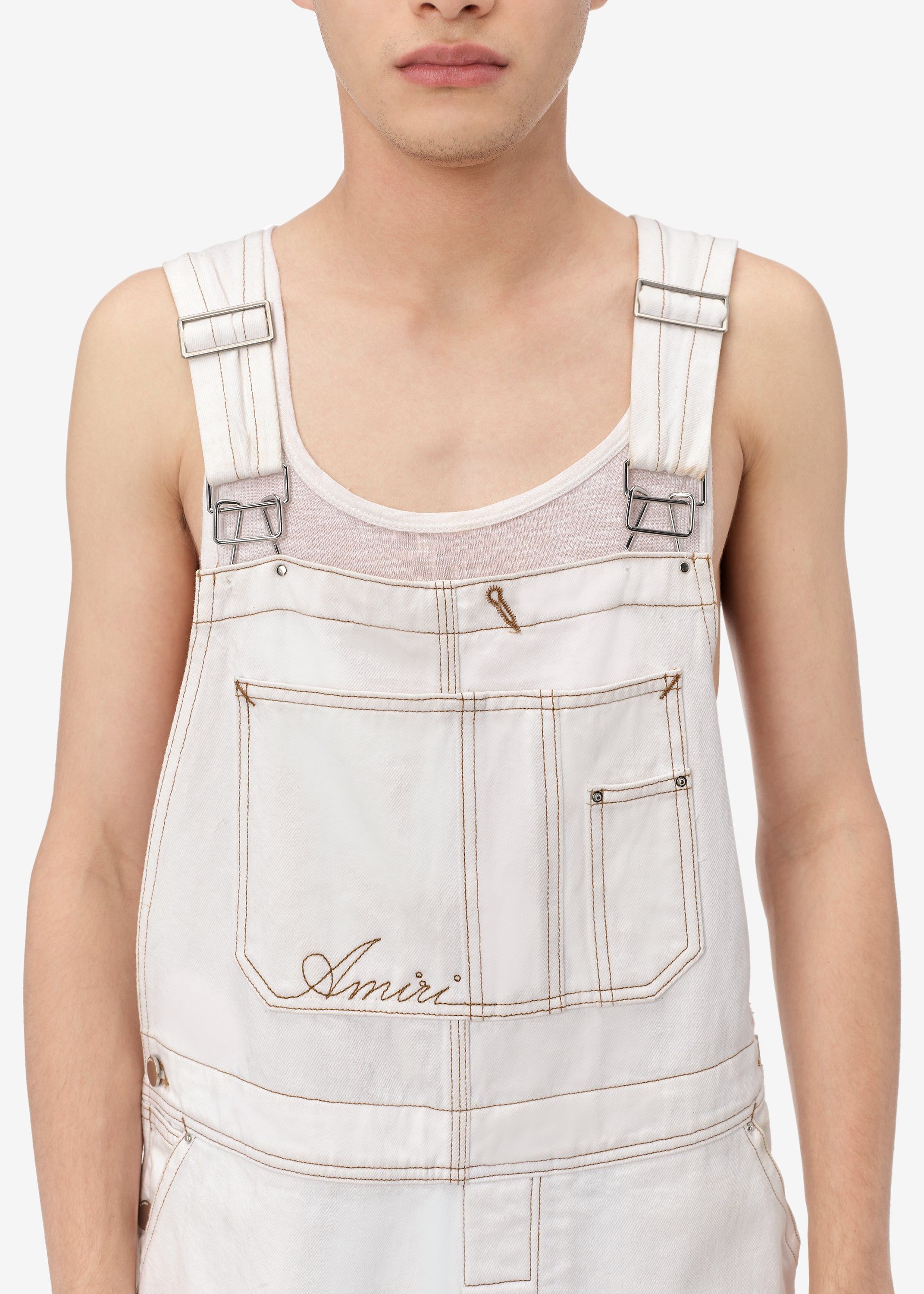 OVERALLS - WHITE sold by AMIRI product image thumbnail 2