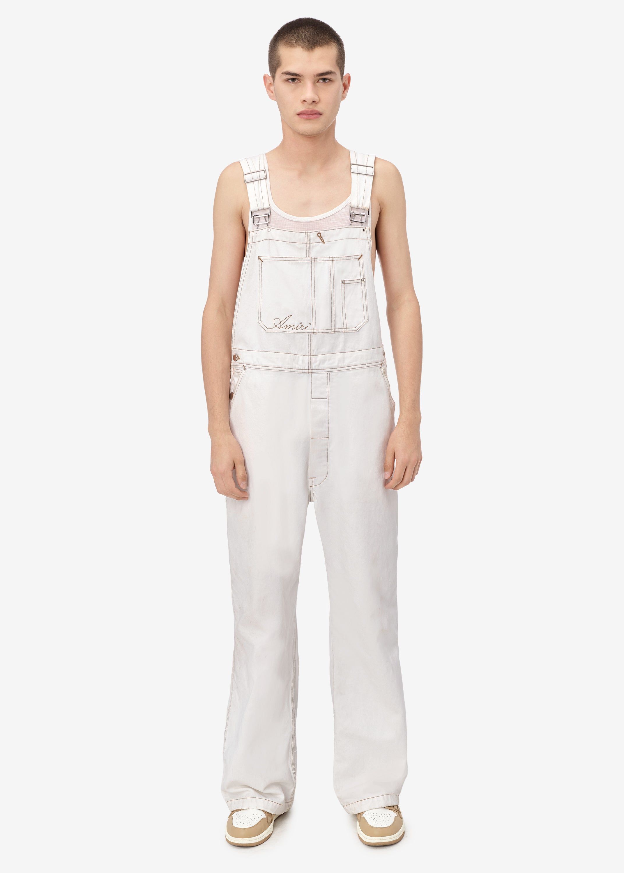 OVERALLS - WHITE sold by AMIRI product image thumbnail 3