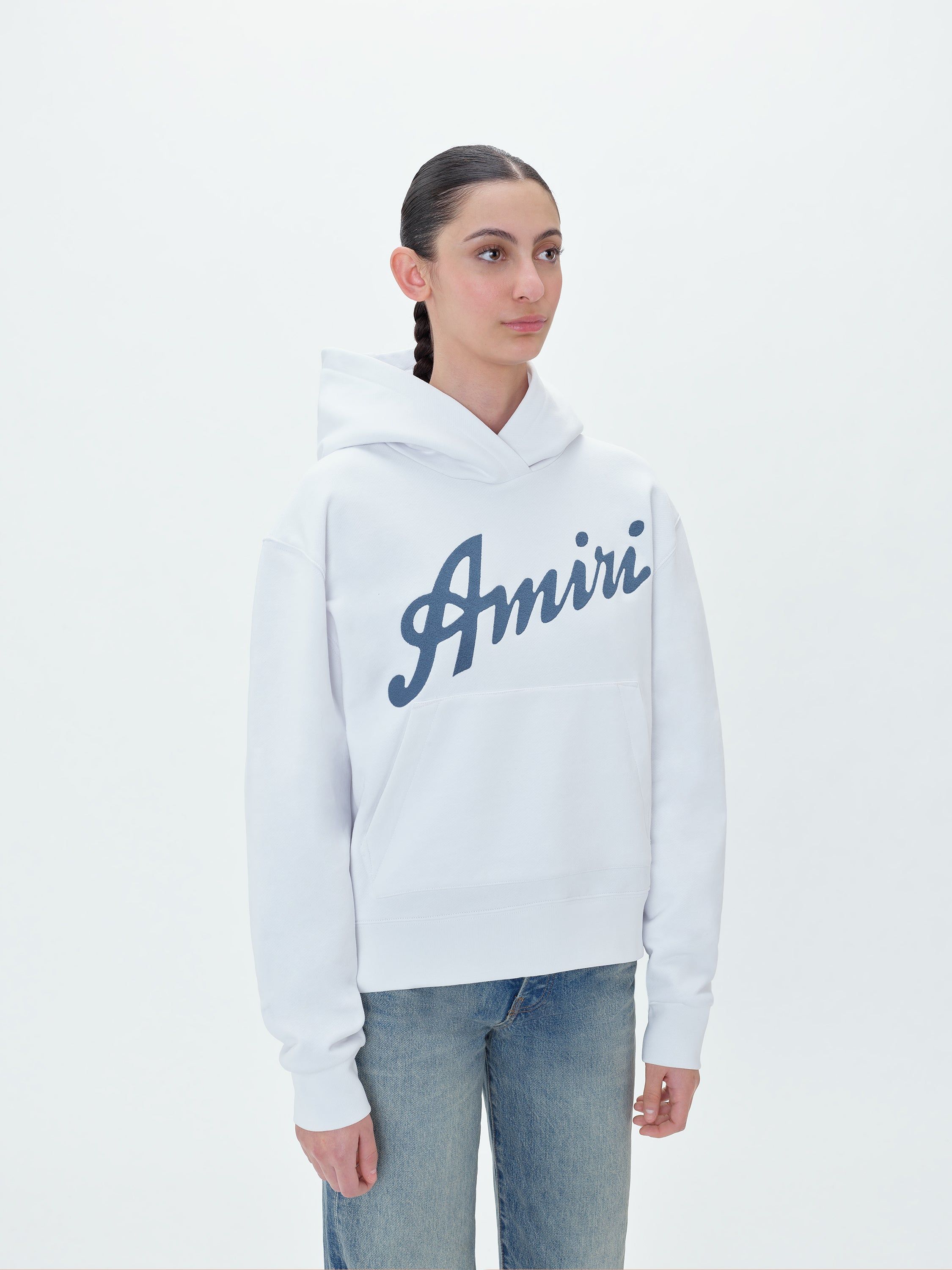 WOMEN - CALIFORNIA HOODIE - WHITE sold by AMIRI product image thumbnail 3