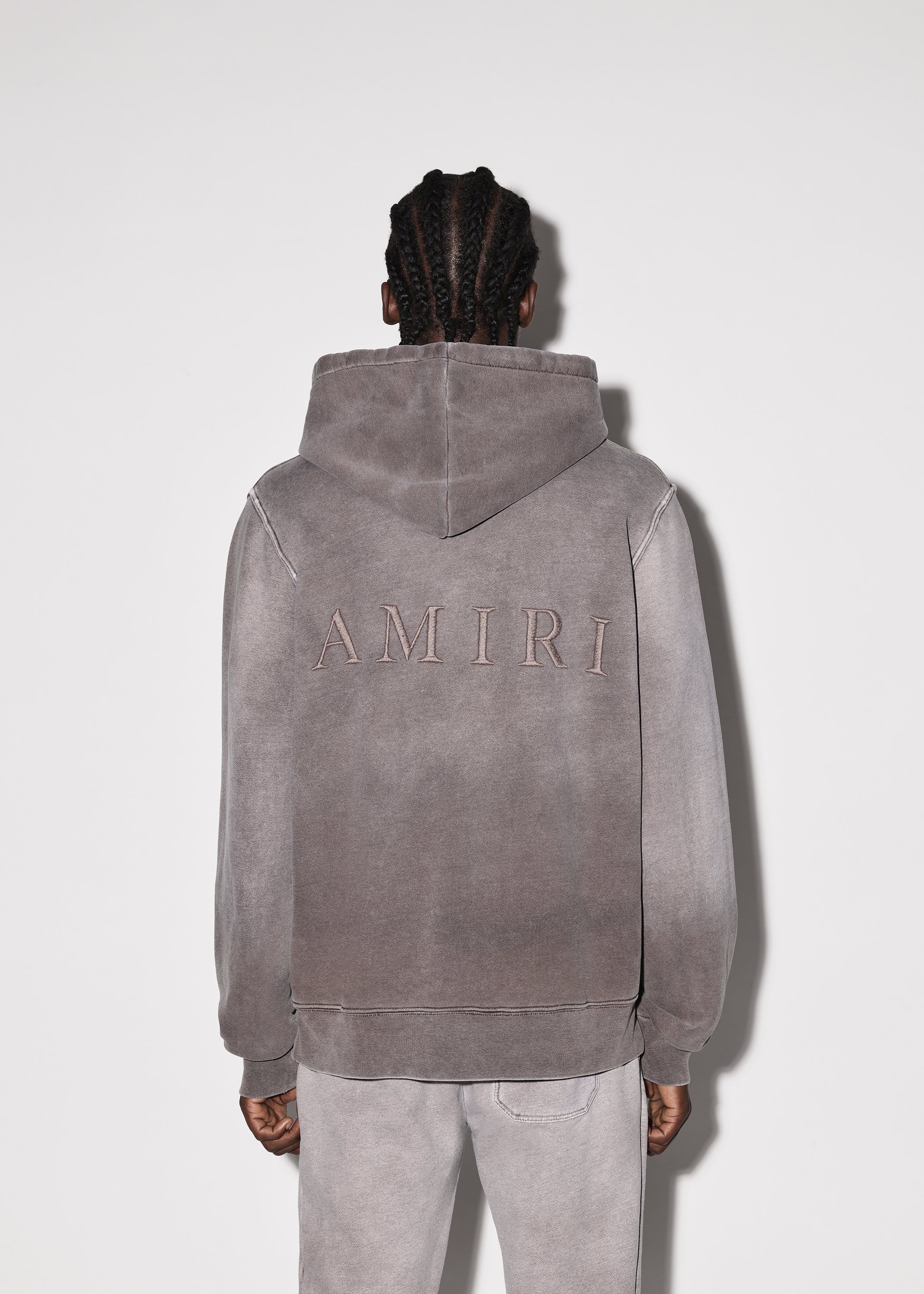 TONAL M.A. HOODIE - BROWN sold by AMIRI product image thumbnail 4