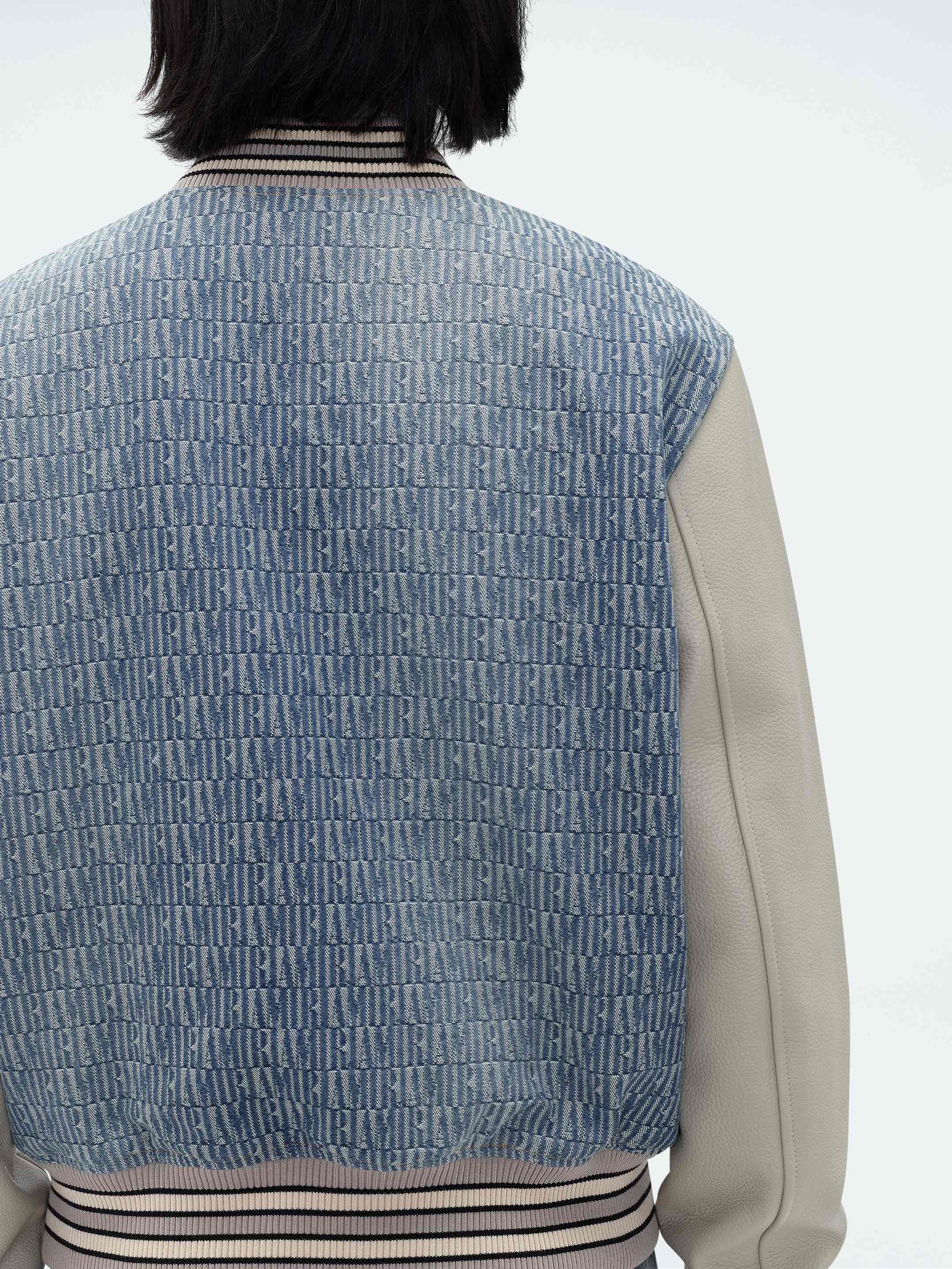 AMIRI JACQUARD VARSITY JACKET - VINTAGE INDIGO sold by AMIRI product image thumbnail 7