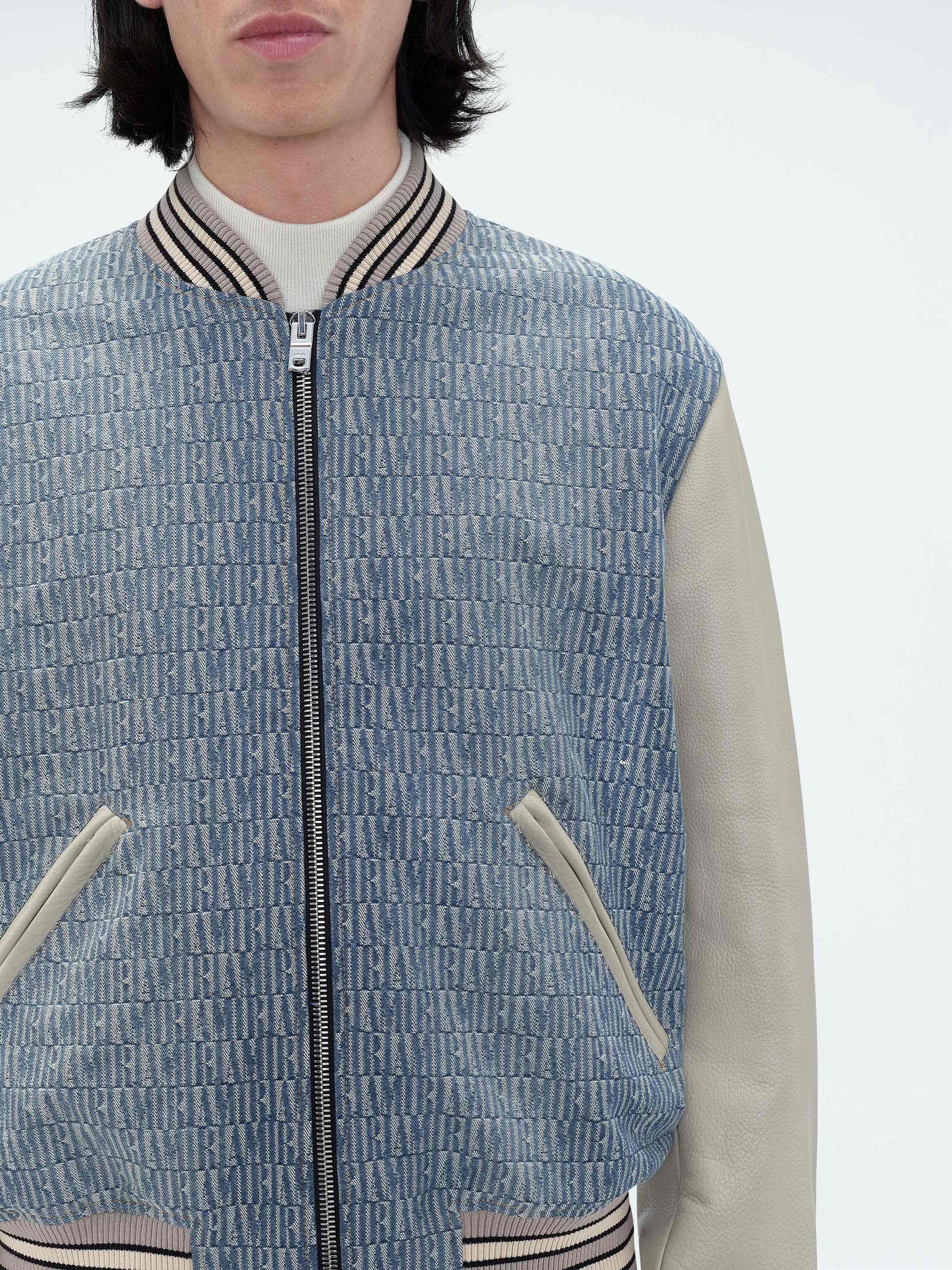 AMIRI JACQUARD VARSITY JACKET - VINTAGE INDIGO sold by AMIRI product image thumbnail 5