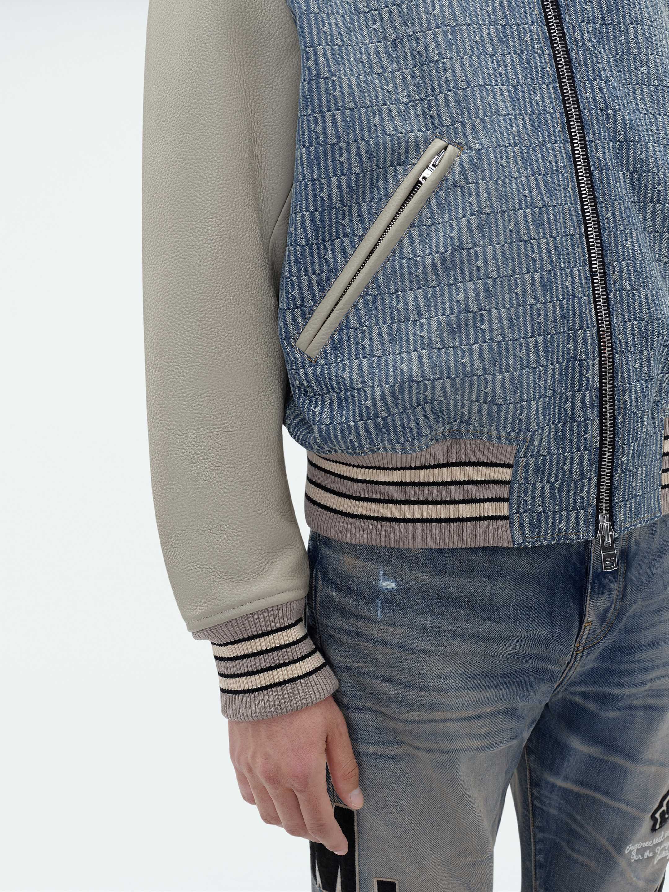 AMIRI JACQUARD VARSITY JACKET - VINTAGE INDIGO sold by AMIRI product image thumbnail 6