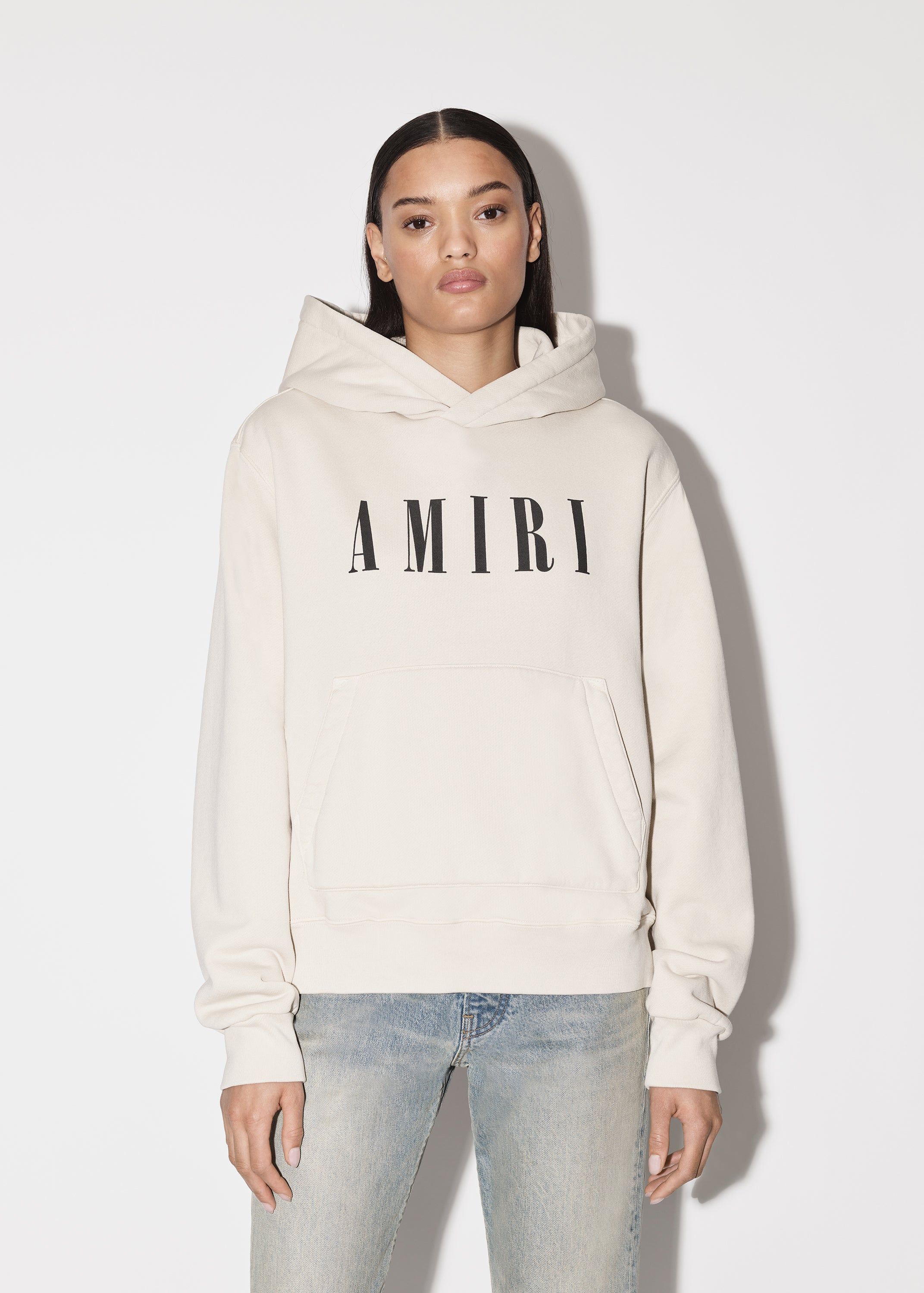 WOMEN - OVERSIZED HOODIE - Alabaster sold by AMIRI product image thumbnail 3