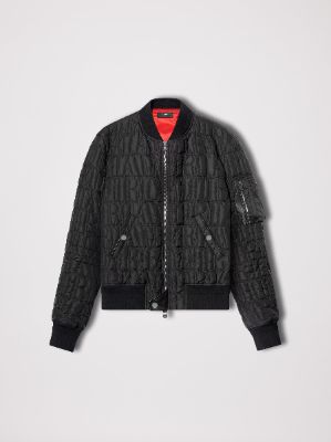 QUILTED AMIRI LOGO BOMBER - BLACK sold by AMIRI