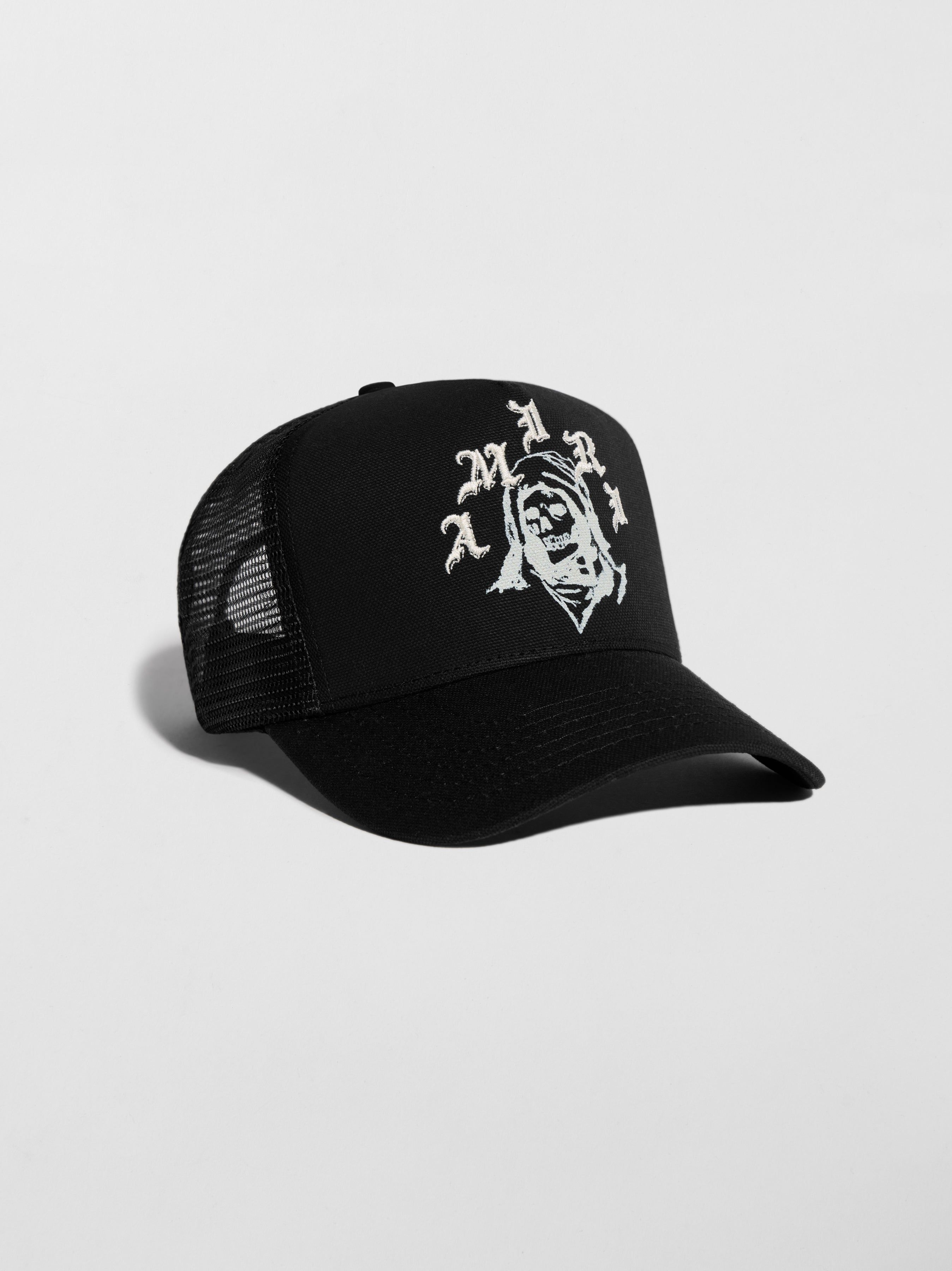 AMIRI REAPER TRUCKER HAT - BLACK / WHITE sold by AMIRI product image thumbnail 2