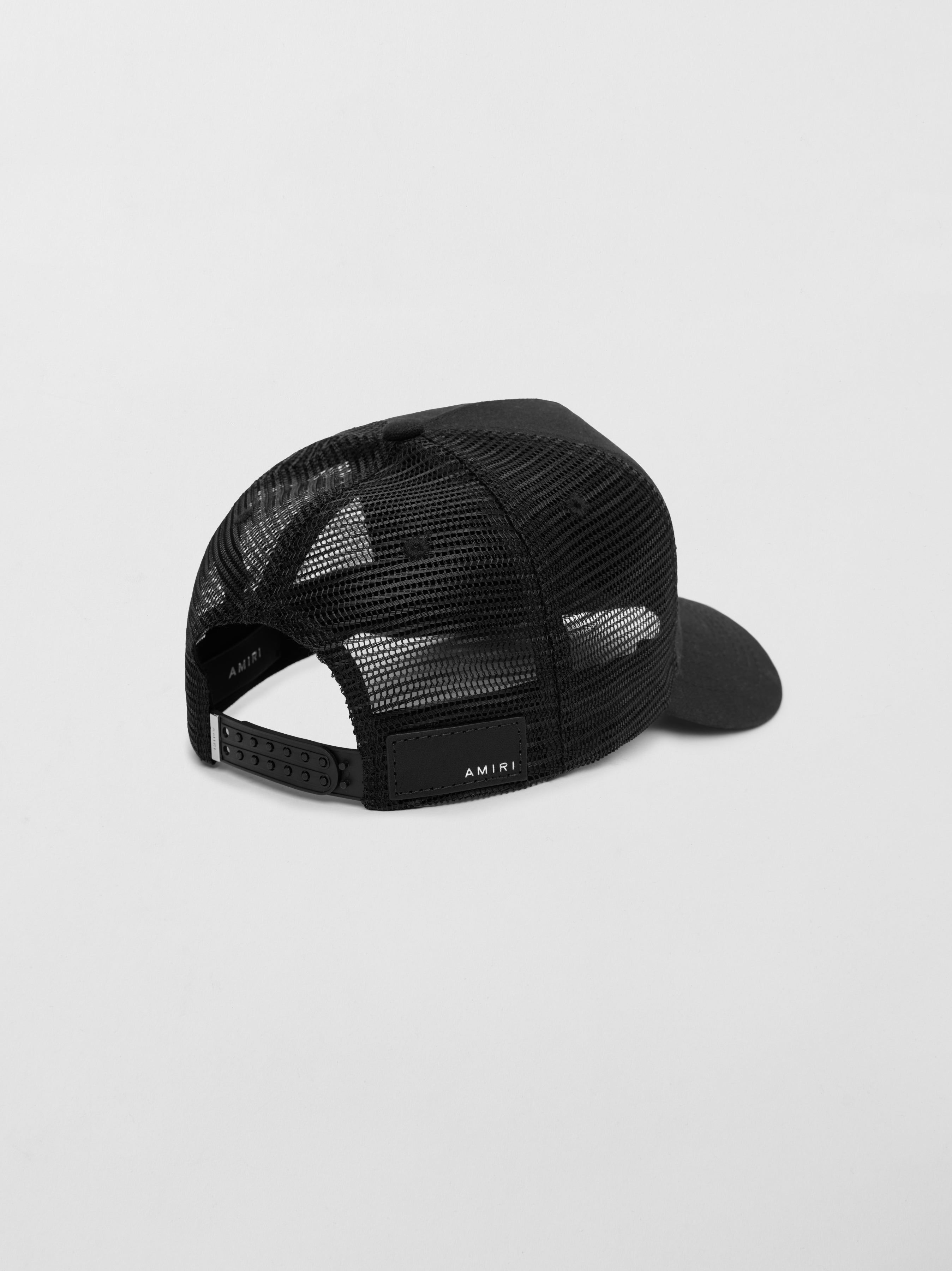 AMIRI REAPER TRUCKER HAT - BLACK / WHITE sold by AMIRI product image thumbnail 3