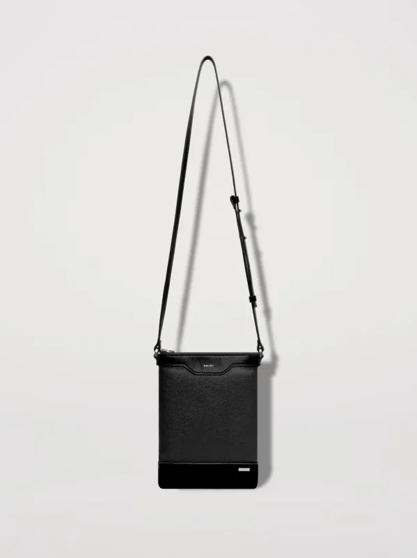 PEBBLED CROSSBODY BAG - BLACK sold by AMIRI