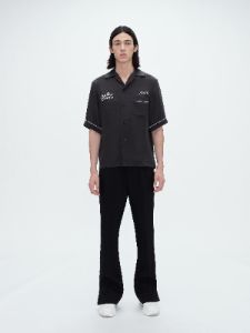 AMIRI HOTEL BOWLING SHIRT - BLACK sold by AMIRI