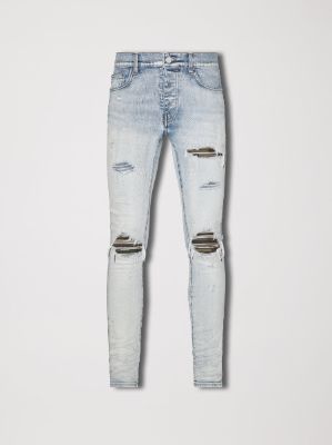 MX1 CAMO JEAN - LIGHT INDIGO sold by AMIRI