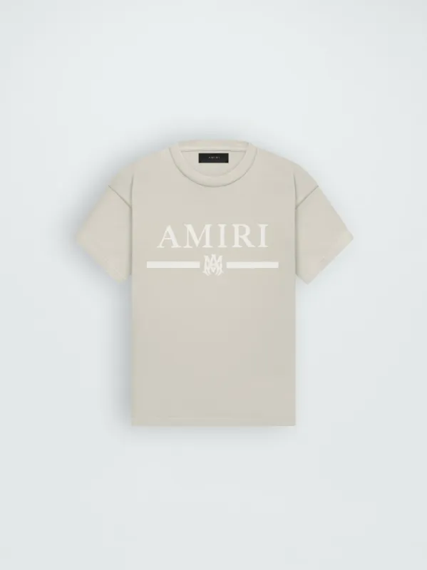 M.A. BAR LOGO TEE - ALABASTER sold by AMIRI