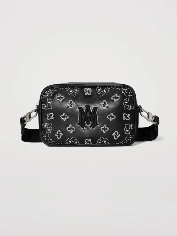 CAMERA CASE BANDANA - BLACK sold by AMIRI