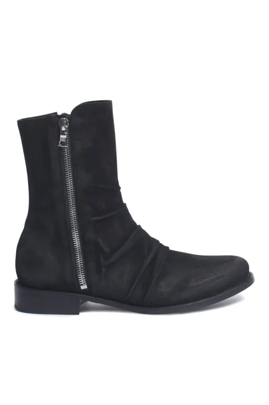 Stack Boot Black sold by AMIRI