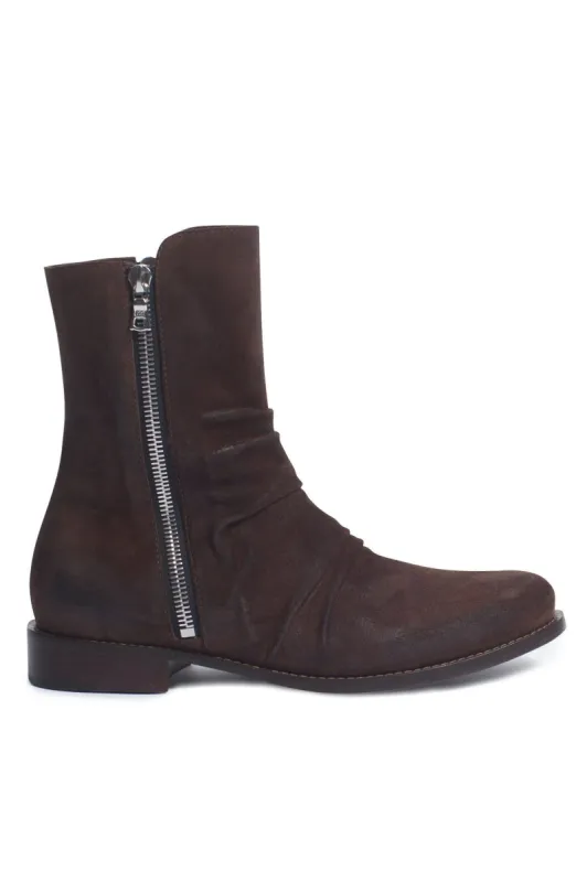Stack Boot Chocolate sold by AMIRI