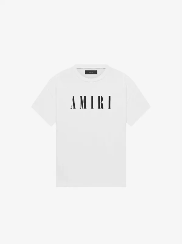 WOMEN - WOMEN'S AMIRI CORE LOGO TEE - WHITE sold by AMIRI