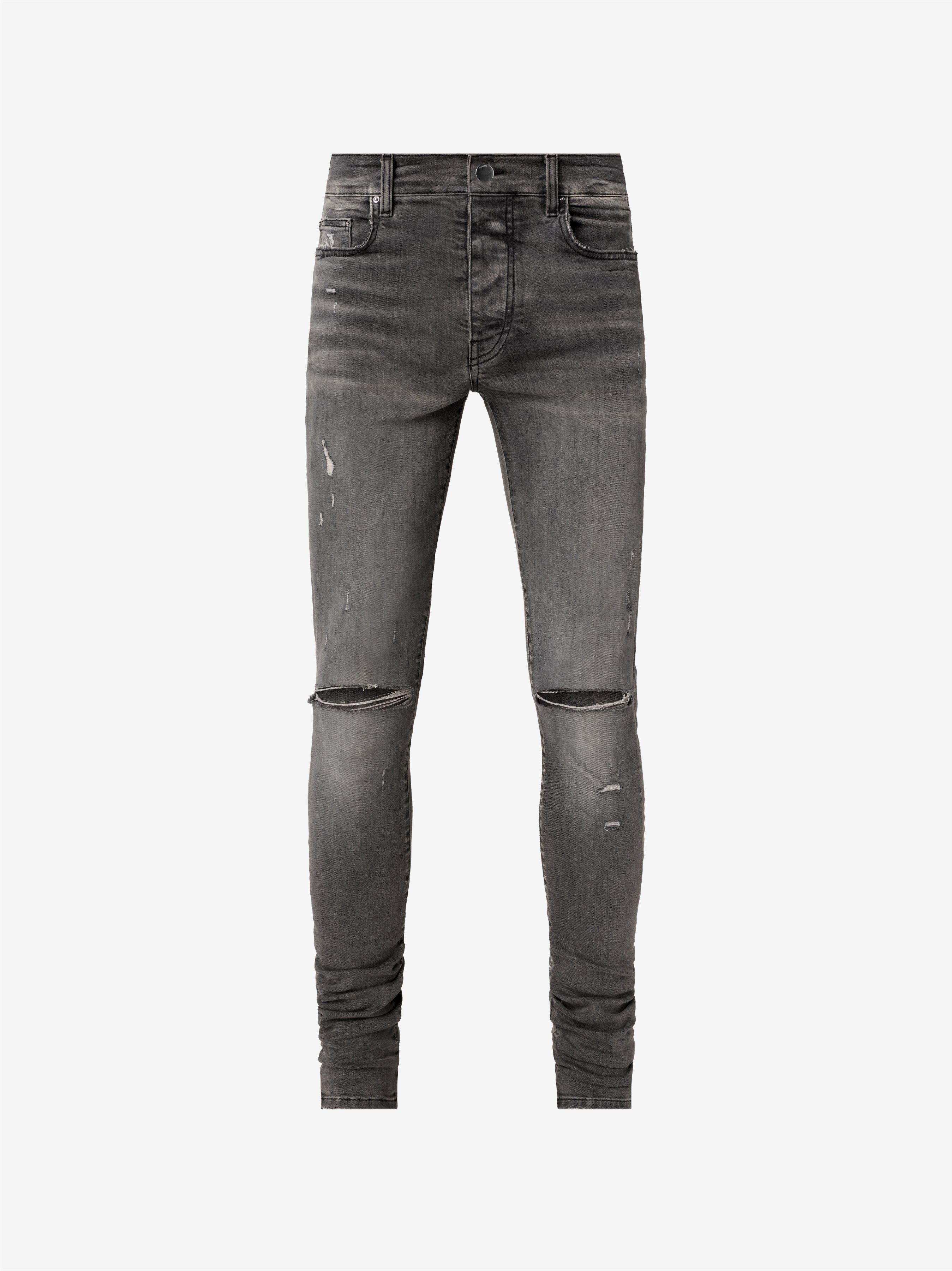 SLASH JEAN - CLASSIC GREY sold by AMIRI