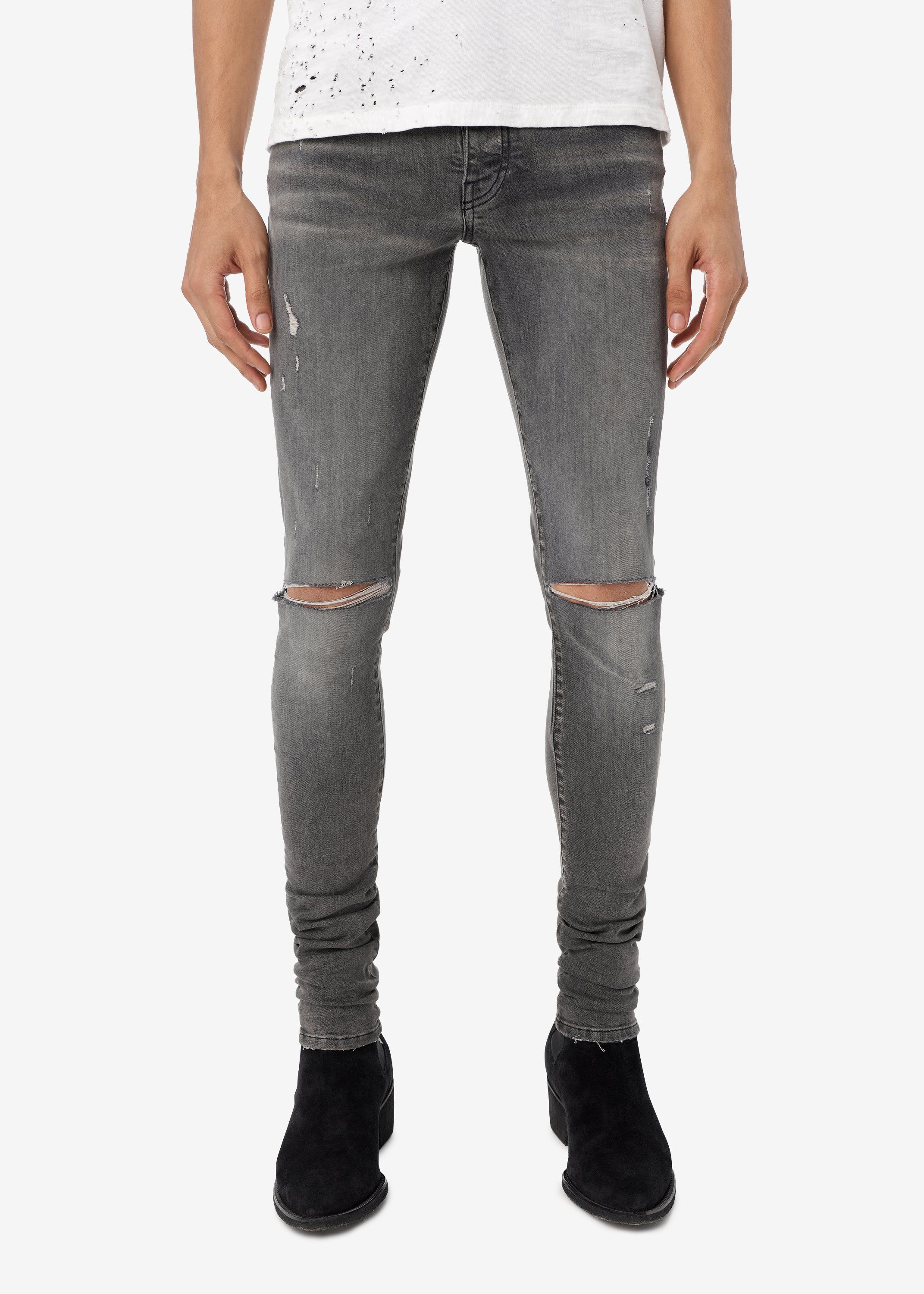 SLASH JEAN - CLASSIC GREY sold by AMIRI product image thumbnail 2