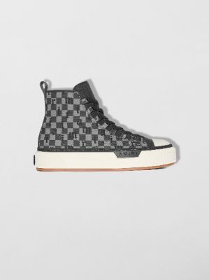 OLD ENGLISH COURT HI - GREY BLACK made by AMIRI