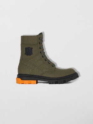 MILITARY COMBAT BOOT - GREEN made by AMIRI
